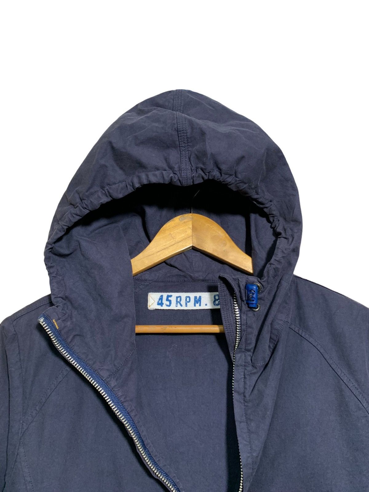 45rpm 🔥45RPM ZIPPER HOODIE JACKETS NAVY Size US M / EU 48-50 / 2 - 5 Thumbnail