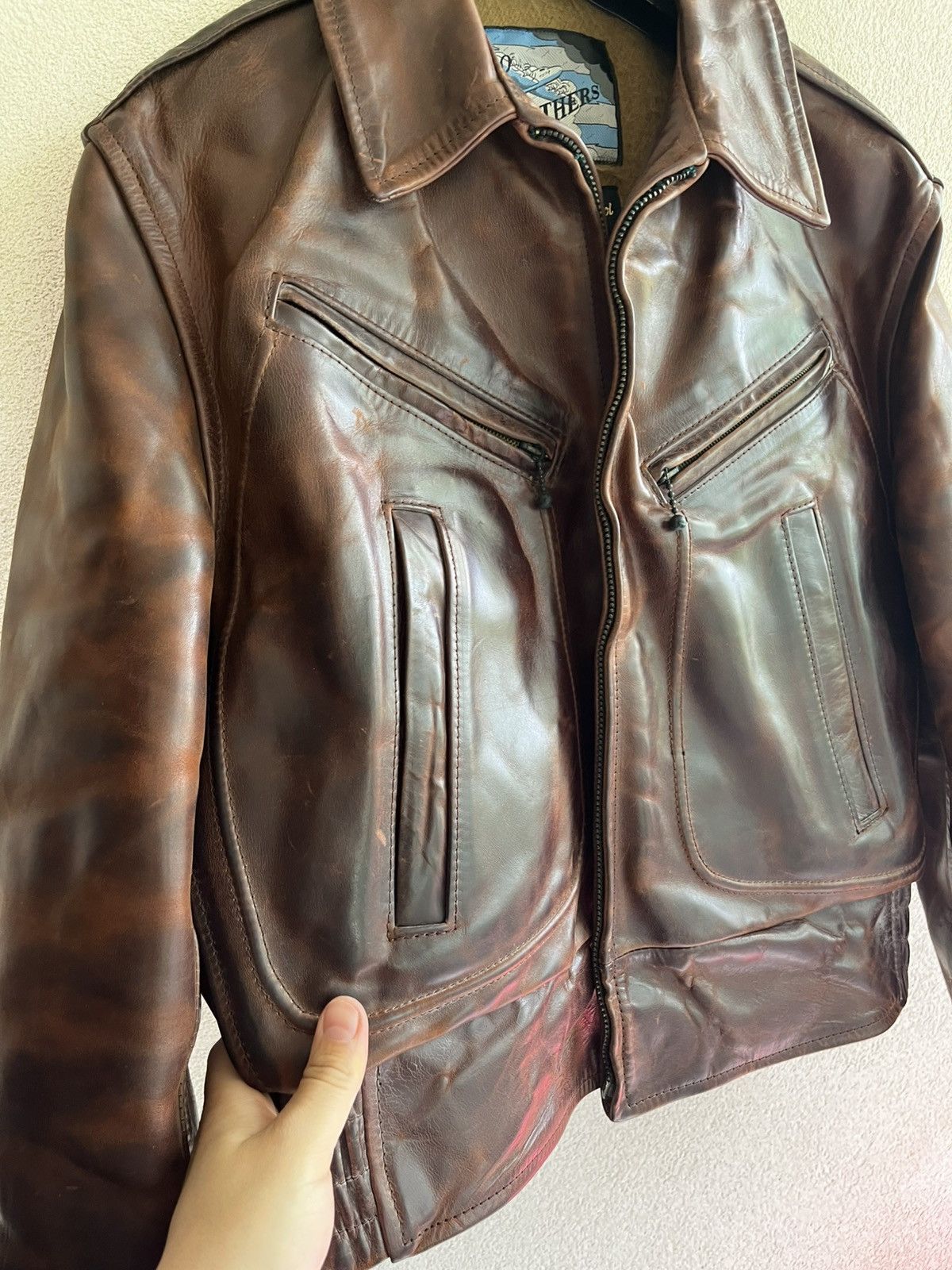 Aero Leathers Rarest Aero Leather Jacket Horse Leather Size US S / EU 44-46 / 1 - 4 Thumbnail