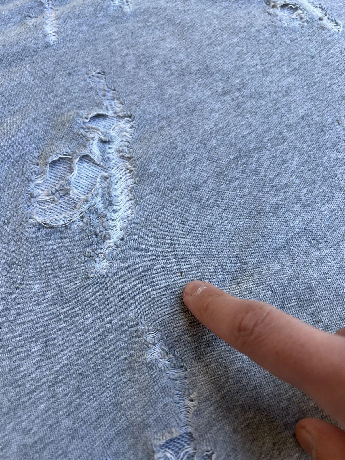 Dolce & Gabbana Crazy Vintage Dolce Gabbana Distressed Sweatshirt y2k LGB Size US XL / EU 56 / 4 - 8 Thumbnail