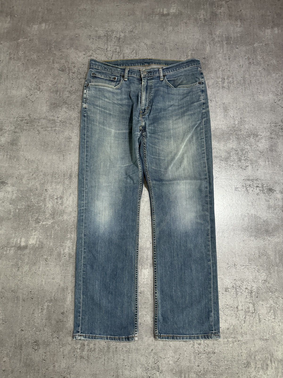 Japanese Brand × Levi's × Vintage Levi’s 514 Baggy Jeans Denim Logo Vintage Rap Skate Blue Size US 36 / EU 52 - 5 Thumbnail