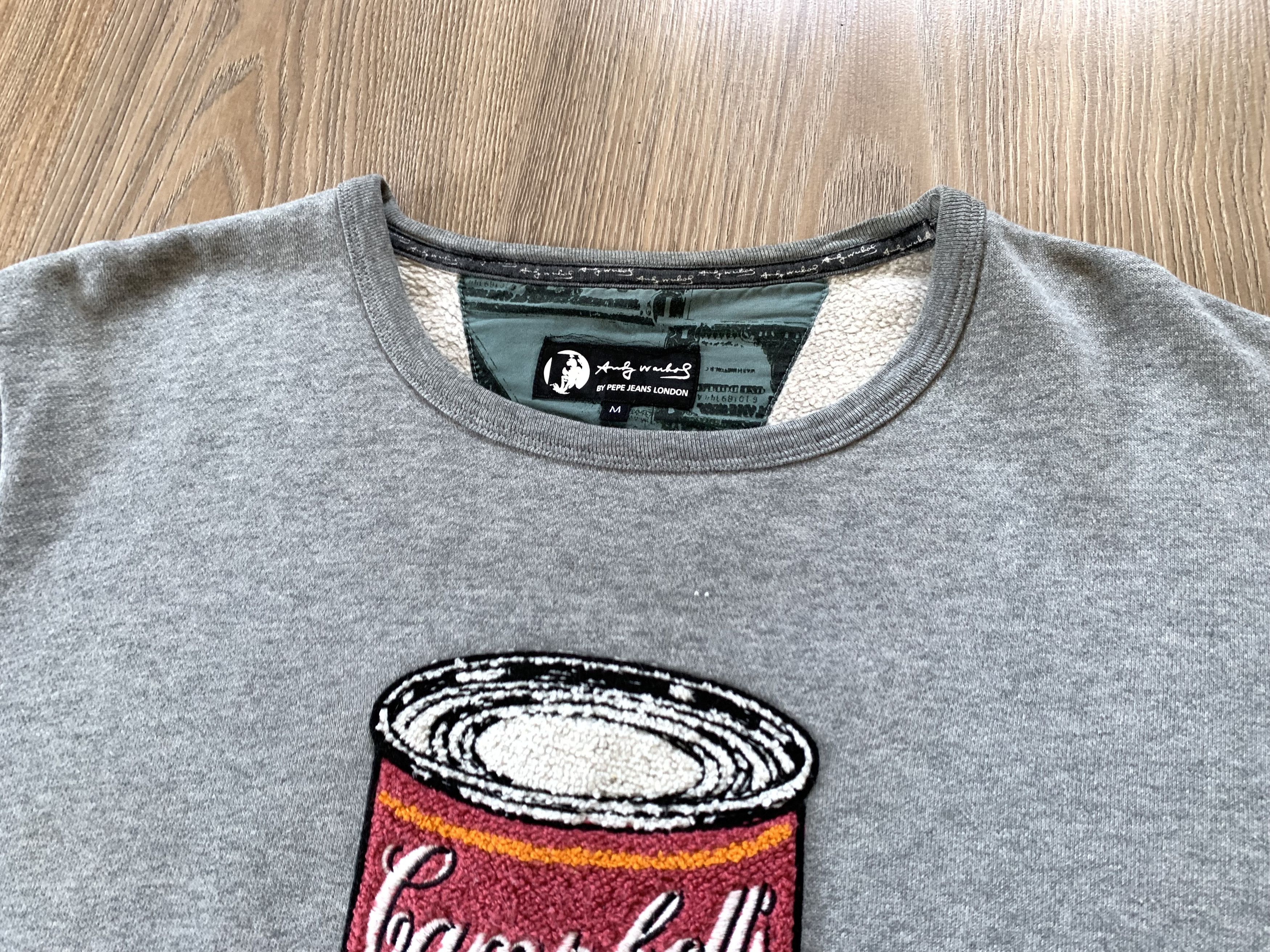 Pepe Jeans Andy Warhol Printed Sweatshirt Size US M / EU 48-50 / 2 - 4 Thumbnail