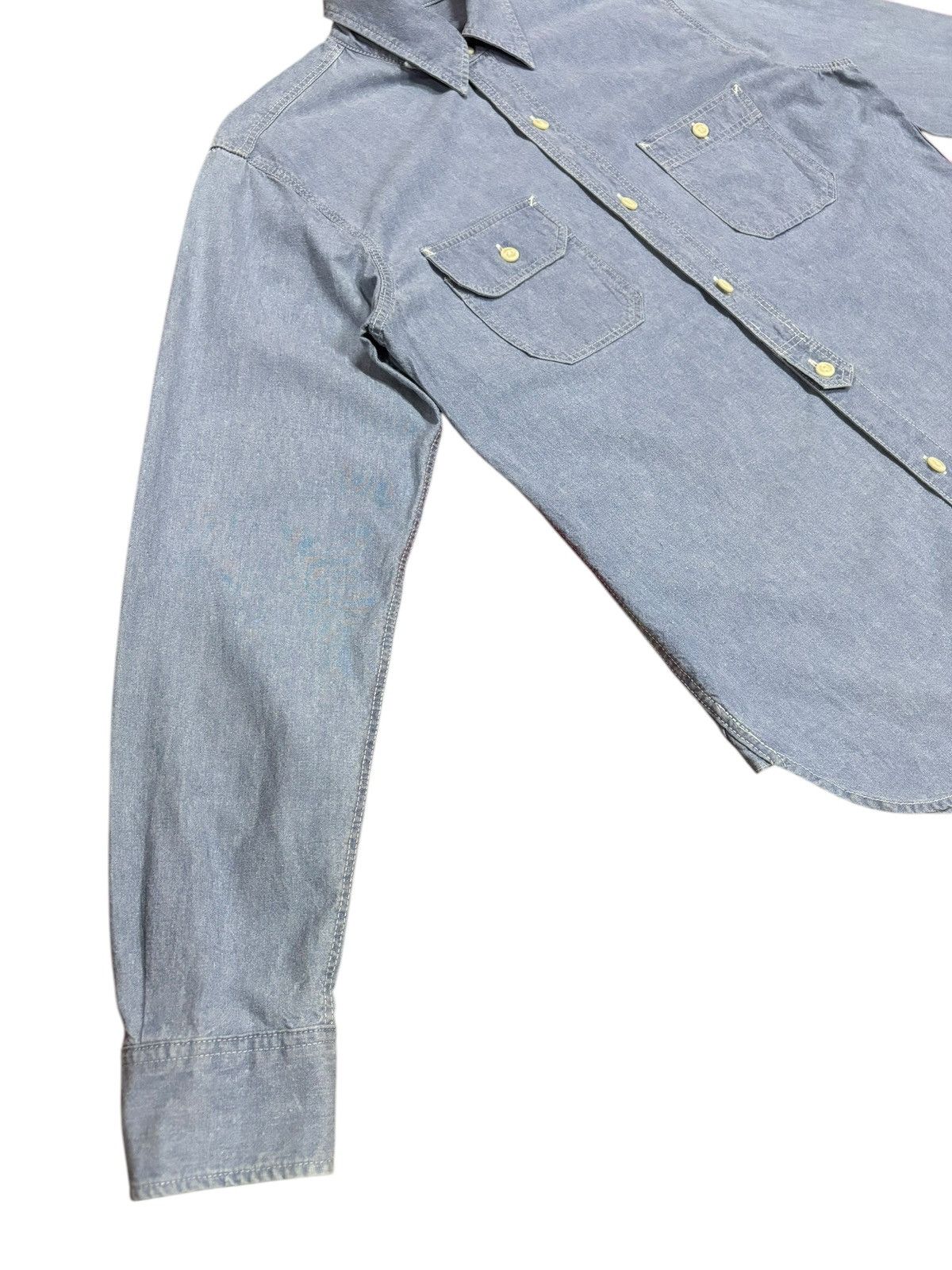 Oshkosh Vintage Oshkosh Faded Button Up Denim Size US S / EU 44-46 / 1 - 5 Thumbnail