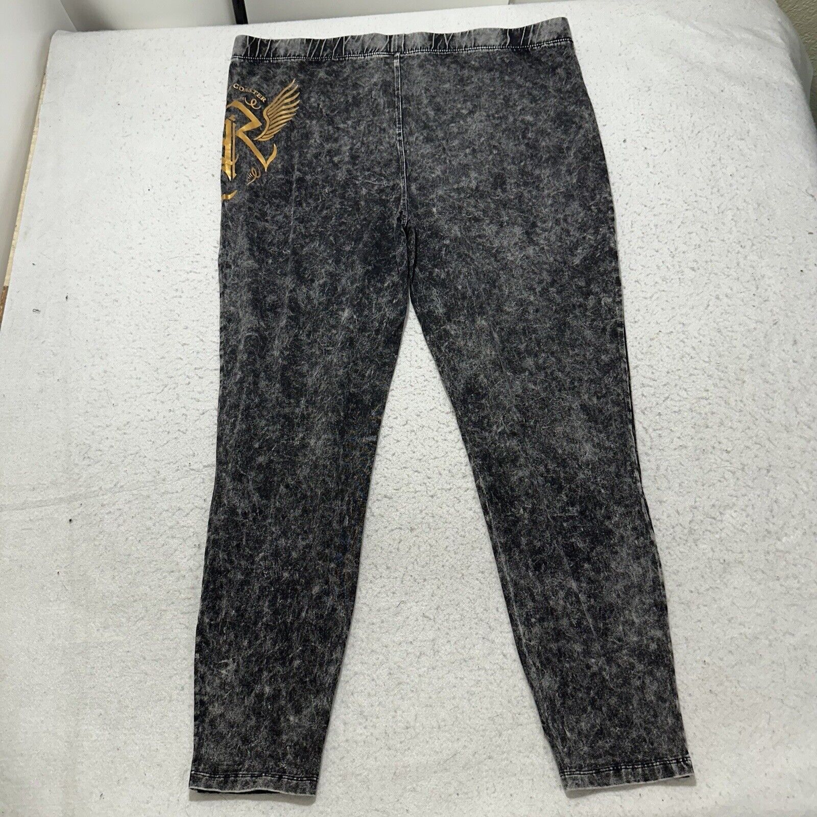 Disney Disney Parks XXL Rock 'n' Roller Coaster Leggings Pants Size 40" / US 18 - 6 Thumbnail