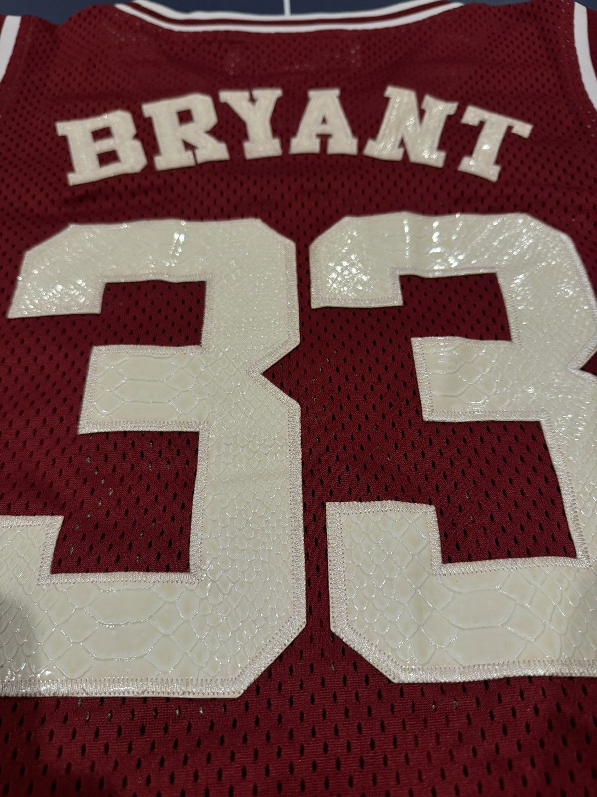 Other Sir Kevin James Snakeskin Kobe Highschool Jersey Size US L / EU 52-54 / 3 - 6 Thumbnail