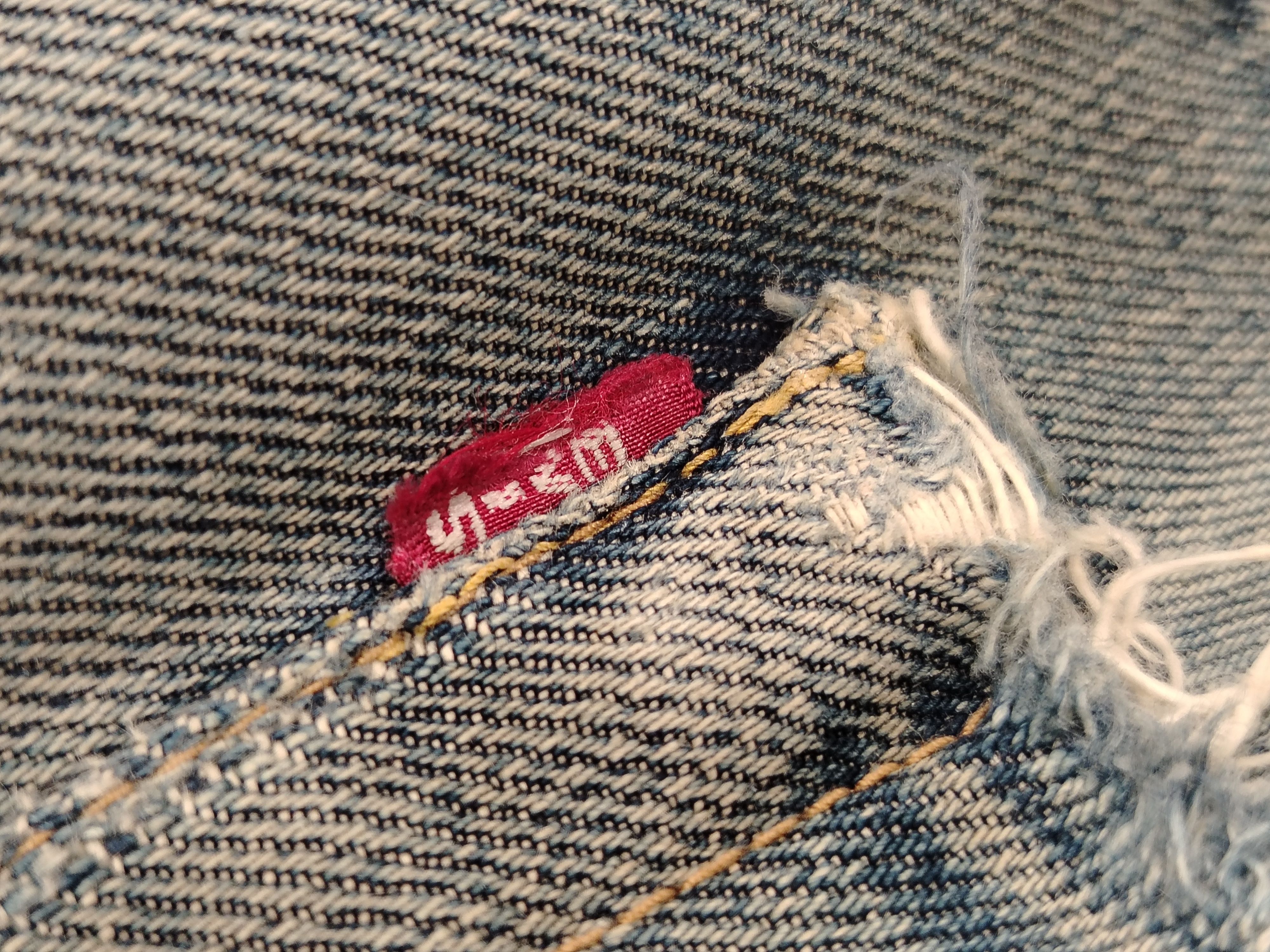 Evisu Evisu Jeans Vintage (Evis) Daicock Boro Remaked Size US 32 / EU 48 - 4 Thumbnail
