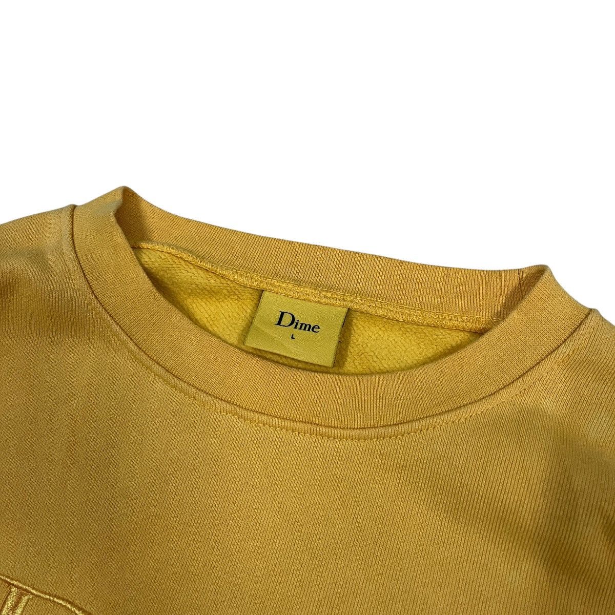 Dime Dime Classic Logo Embroidered Crew Neck Size US L / EU 52-54 / 3 - 2 Thumbnail