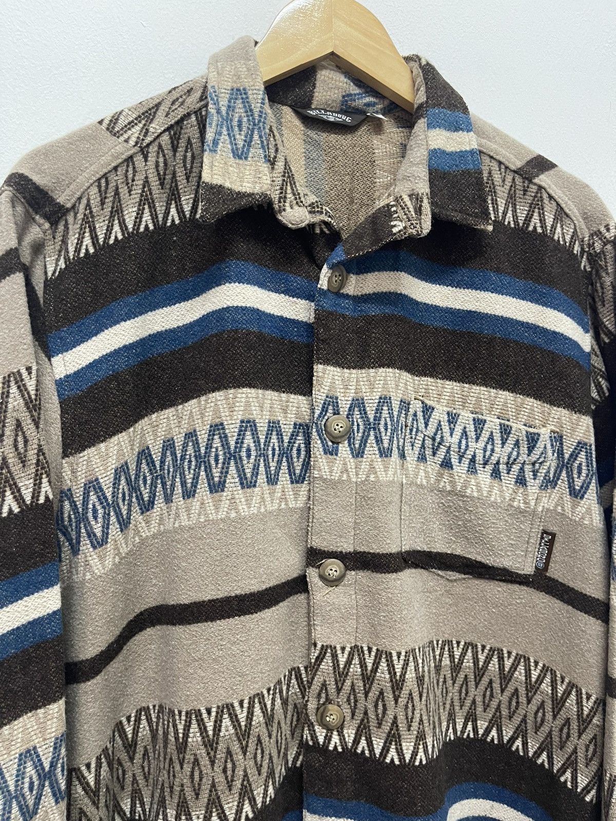 Billabong 🔥RARE🔥 80’s BILLABONG Apache Navajo Shirt MADE IN USA Size US L / EU 52-54 / 3 - 3 Thumbnail