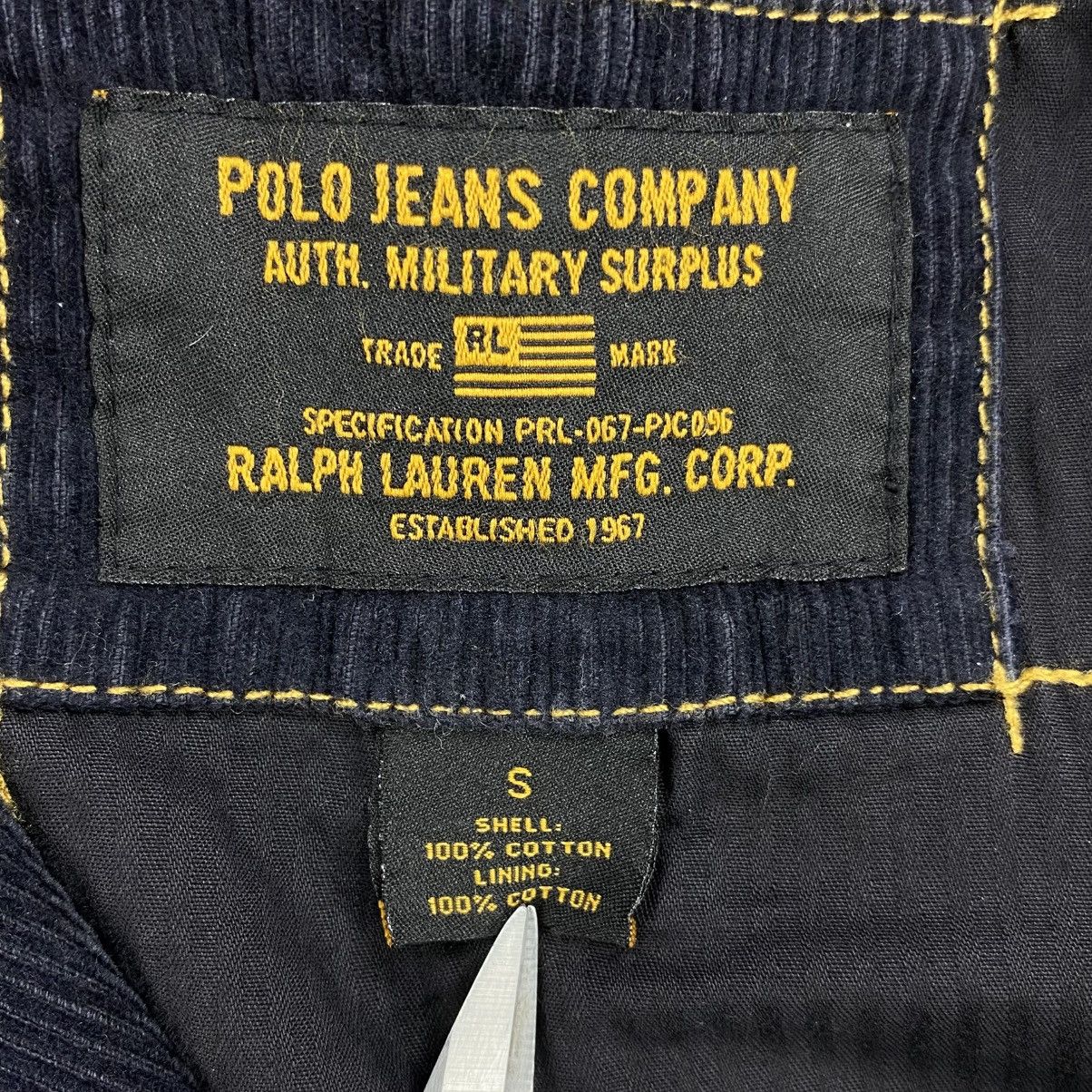 Ralph Lauren Vintage Polo Jeans M-65 Surplus Corduroy Field Jacket Size US M / EU 48-50 / 2 - 3 Thumbnail