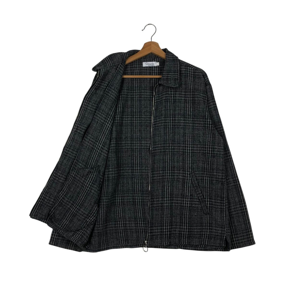 In The Attic 🔥VINTAGE ZIPPER BIKER JACKET IN THE ATTIC TARTAN DESIGN Size US L / EU 52-54 / 3 - 12 Thumbnail