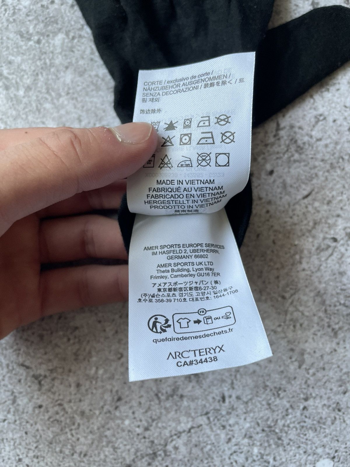 Arc'teryx Arc'teryx Gothic Wool Glove Size 30 - 4 Thumbnail