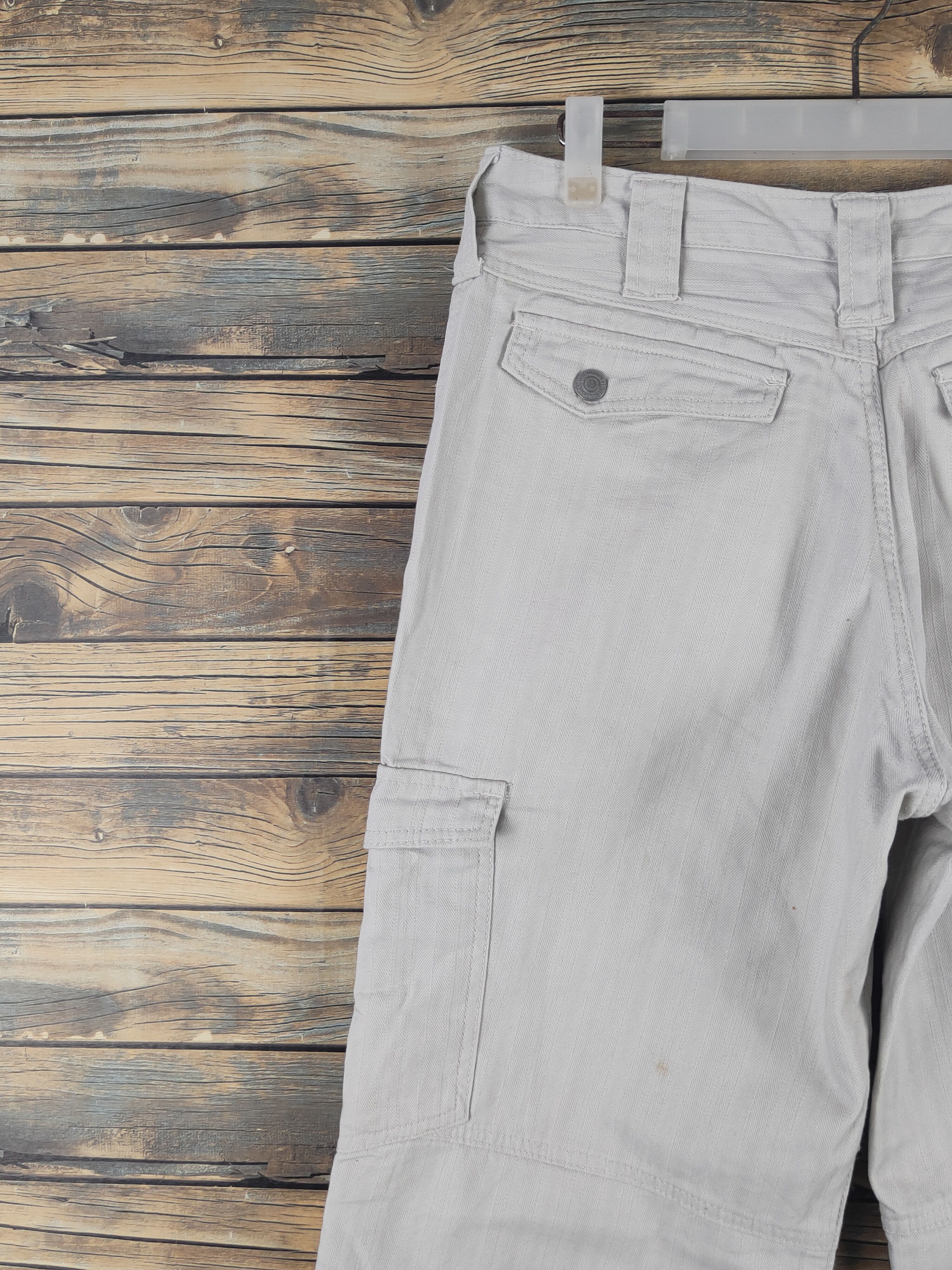 Japanese Brand DL Japanese Brand Gray Multipocket Cargo Pants #1789 Size US 31 - 8 Thumbnail