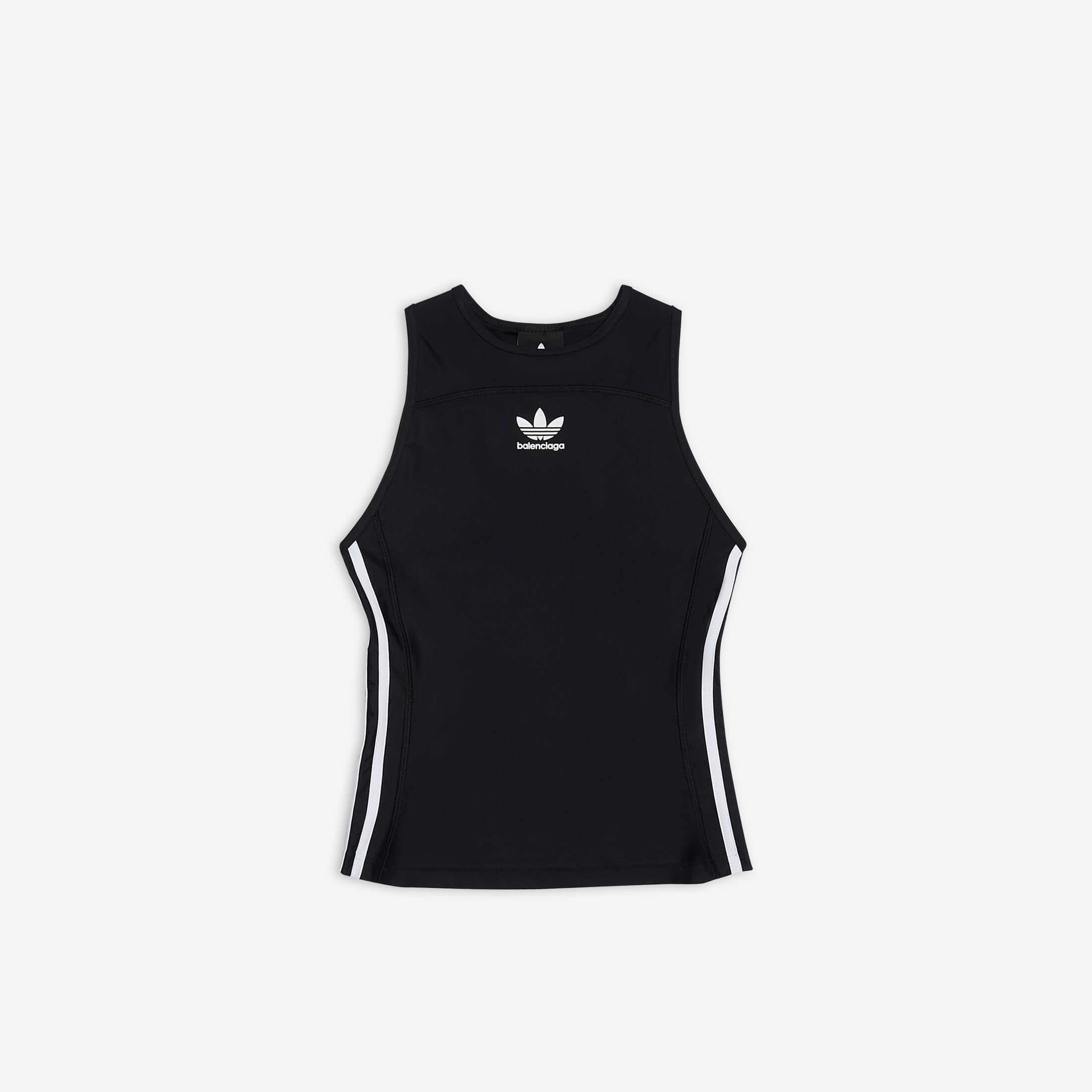 Adidas × Balenciaga o1w1db10824 Athletic Tank Top in Black Size S / US 4 / IT 40 - 1 Thumbnail