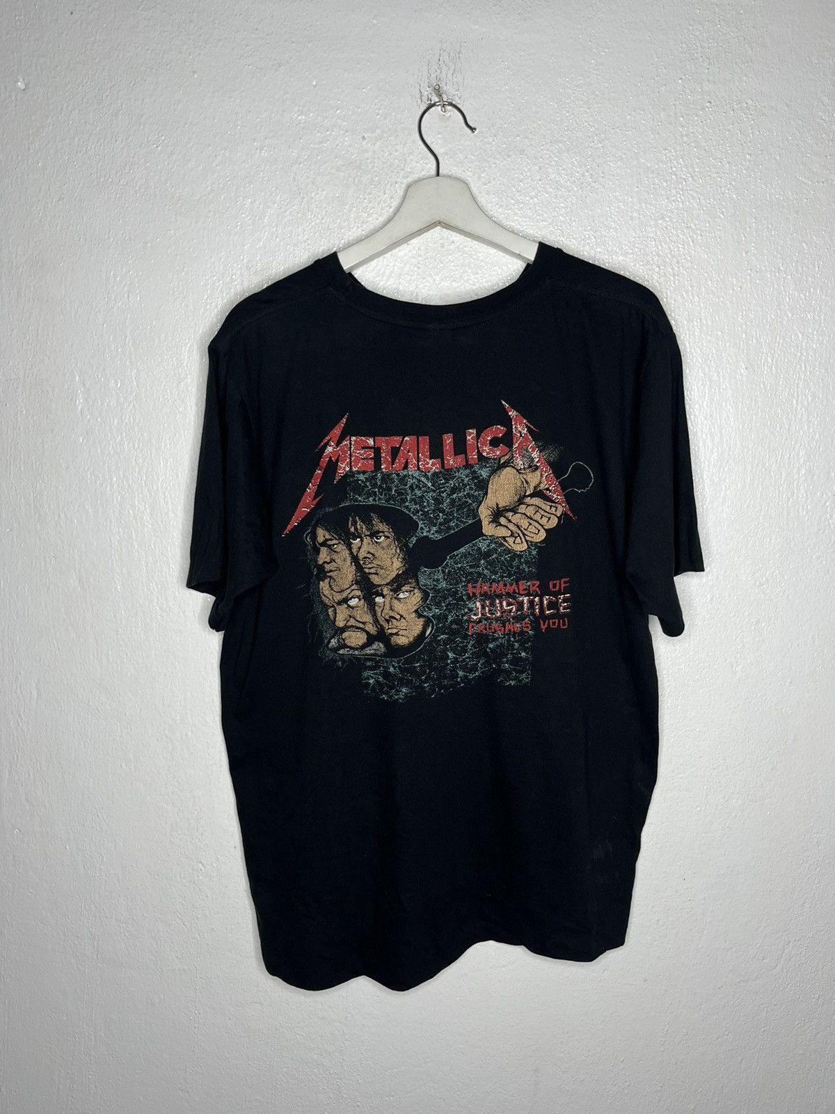 Band Tees × Vintage METALLICA 1988 rare Size US XL / EU 56 / 4 - 2 Thumbnail