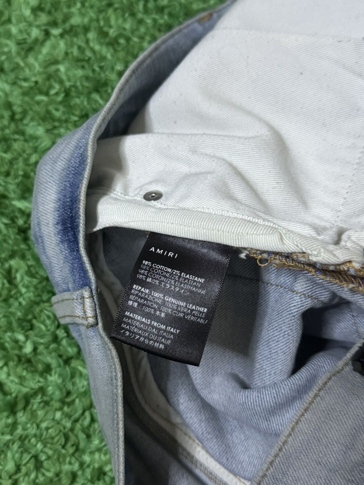 Amiri Amiri art patch denim Size US 34 / EU 50 - 6 Thumbnail