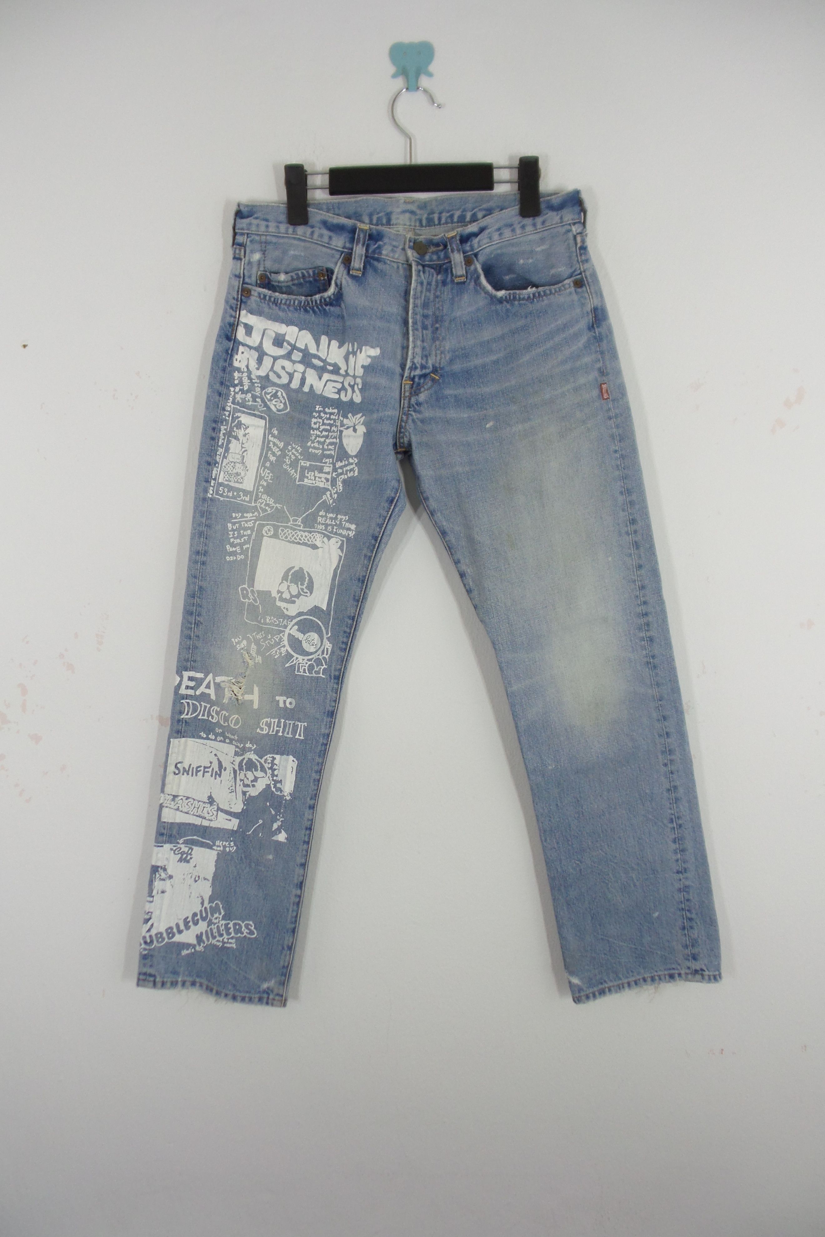 RNA. Inc Painted Jeans W32xL30.5