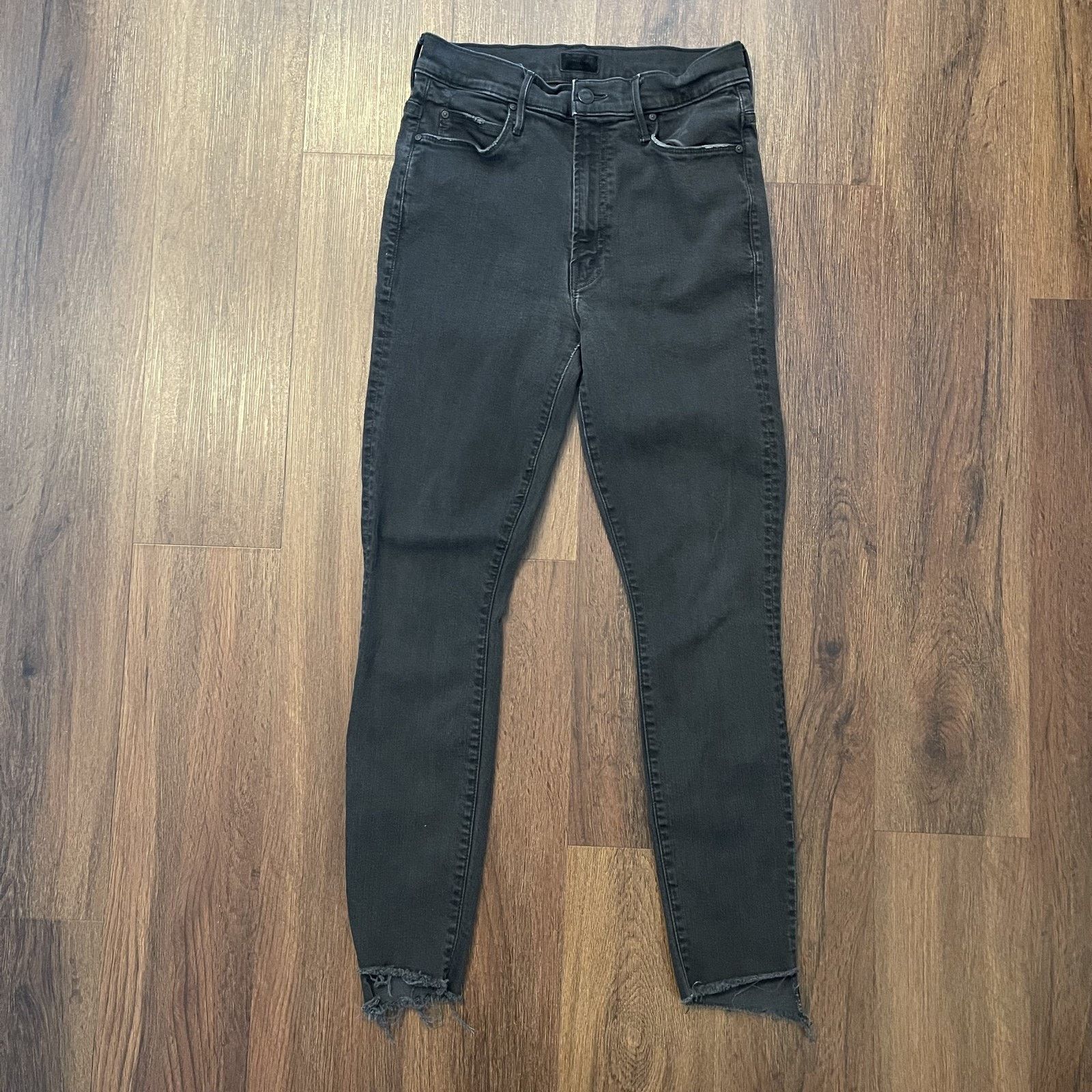 MOTHER Mother Jeans 27 Stunner Zip Ankle Step Fray Not Guilty Denim Size 27" / US 4 / IT 40 - 5 Thumbnail