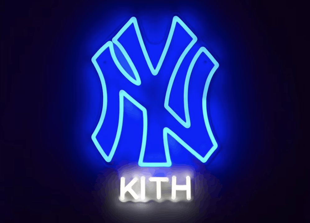 Kith × New York Yankees Kith Yellowpop New York Yankees LED Neon Sign Size ONE SIZE - 2 Thumbnail