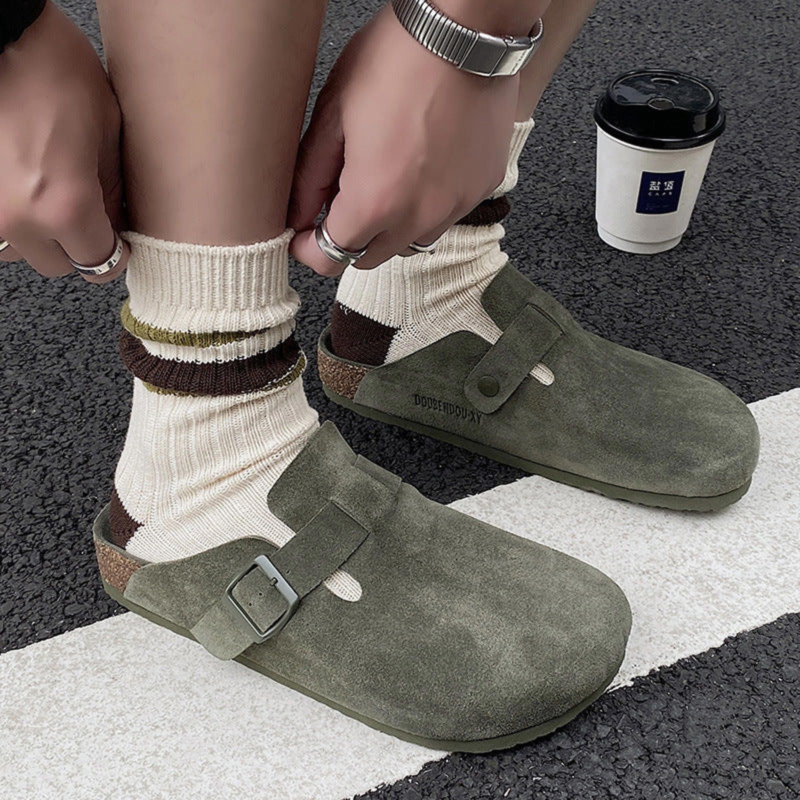 Japanese Brand 503 Fish-Mouth Platform Sandal-Slipper | Lightweight Size US 9 / EU 42 - 1 Thumbnail