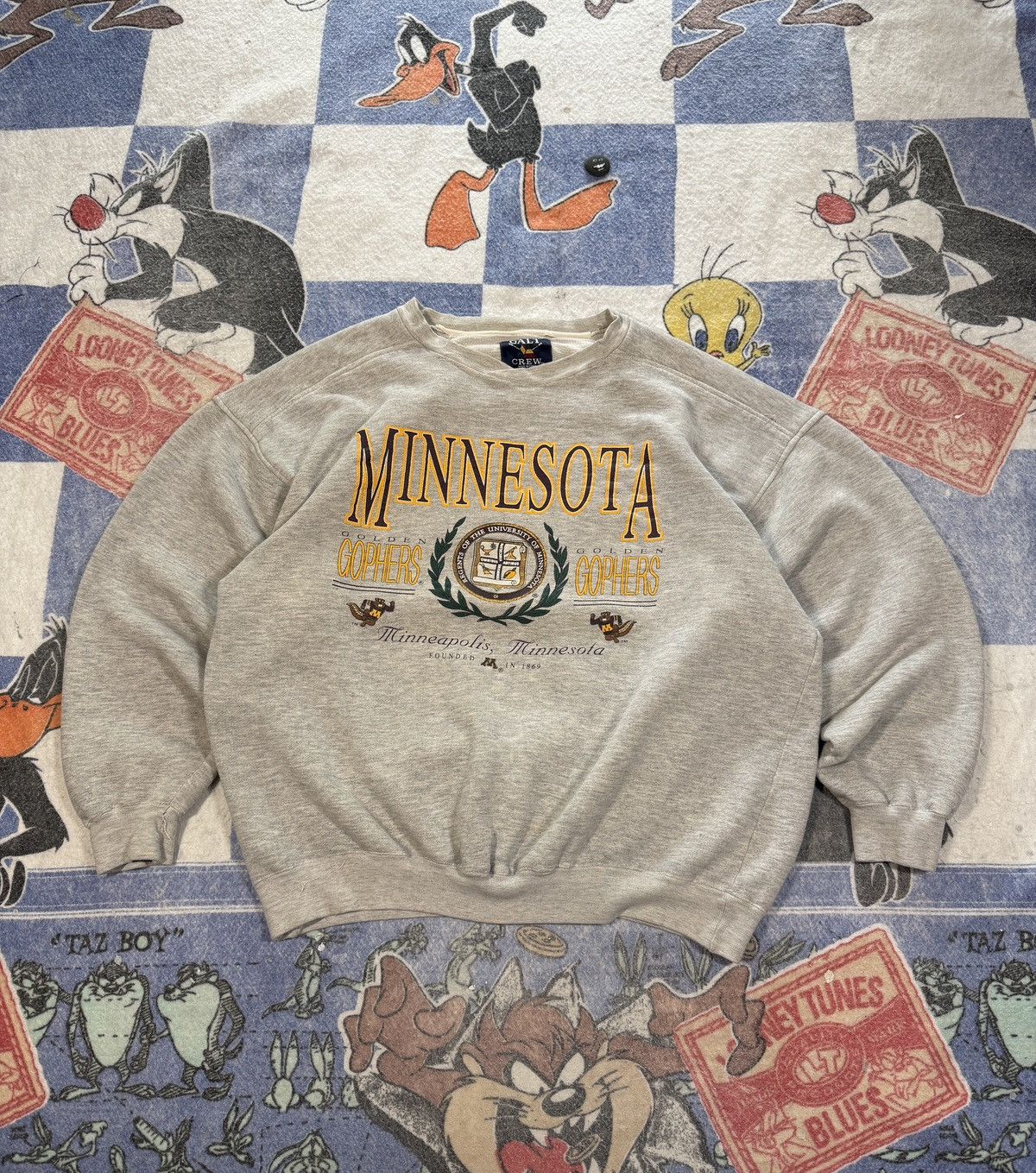 Vintage Vintage Minnesota gophers crewneck sweatshirt Size US XL / EU 56 / 4 - 1 Thumbnail