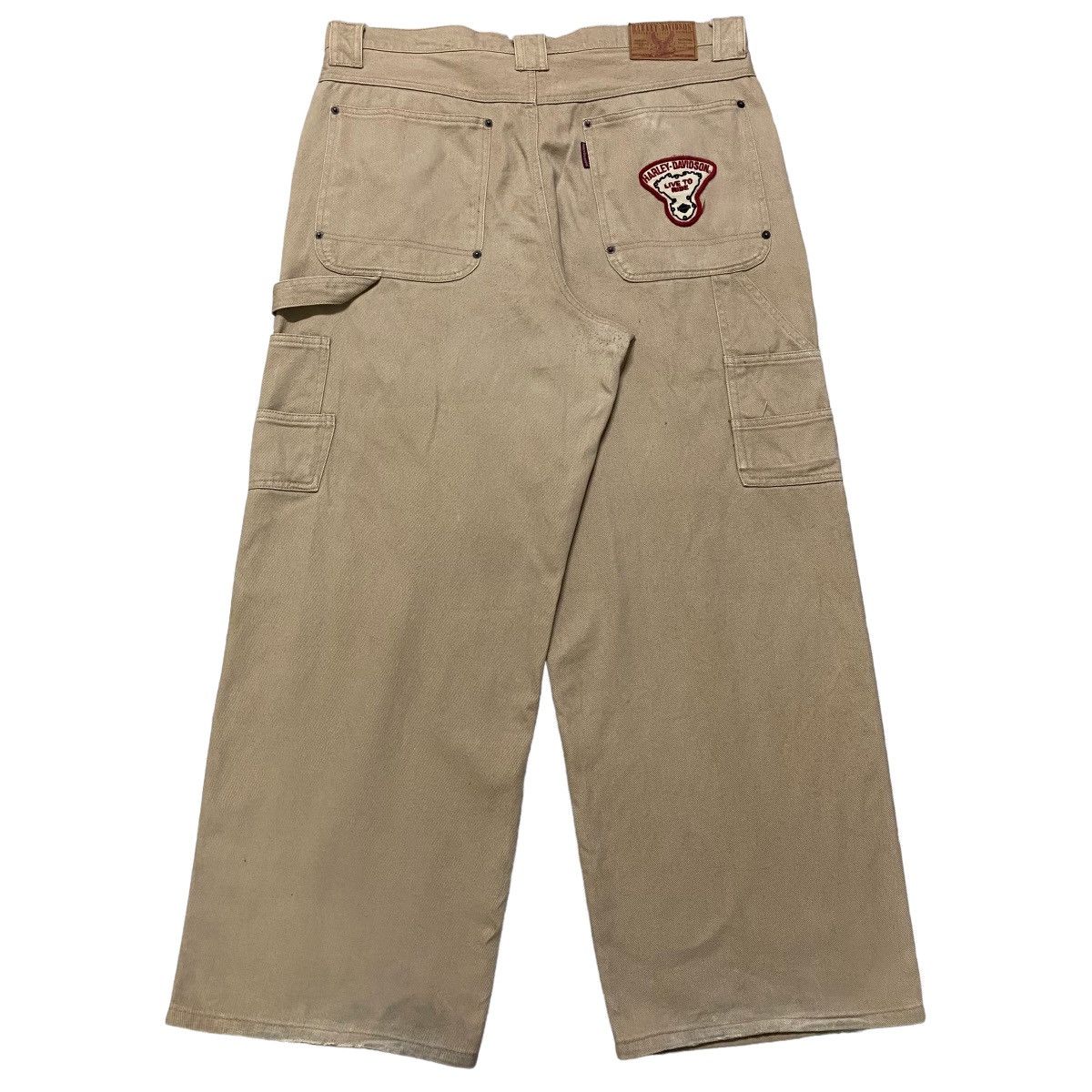 Vintage Harley Davidson Carpenter Baggy Pants