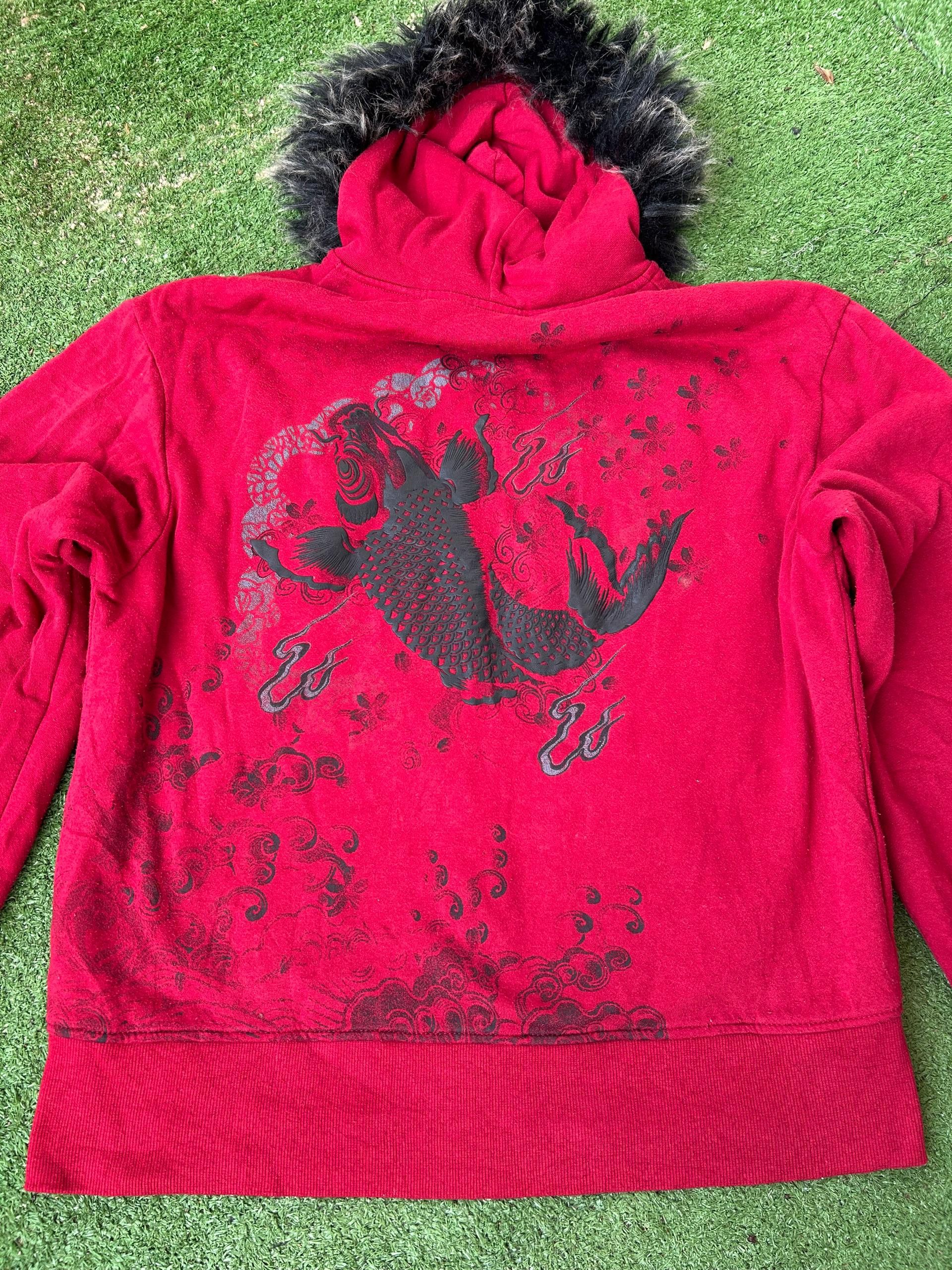Japanese Brand Japanese Brand Bullet Noise Koi Fur Jackets Size US XL / EU 56 / 4 - 16 Thumbnail