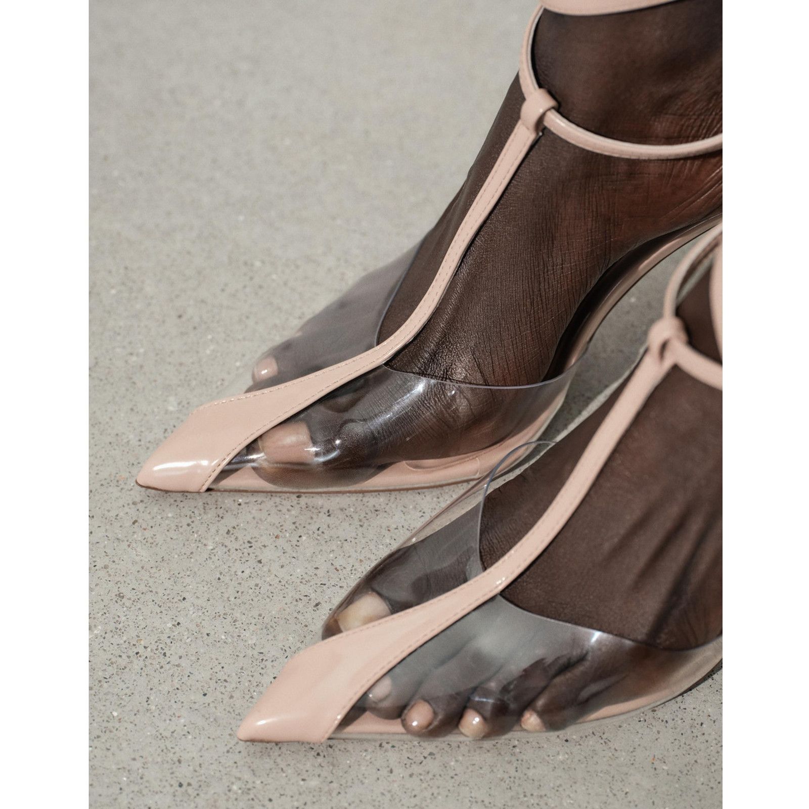 Zara ZARA Pointed Toe Slingback Heels NWT Size US 8 / IT 38 - 8 Thumbnail