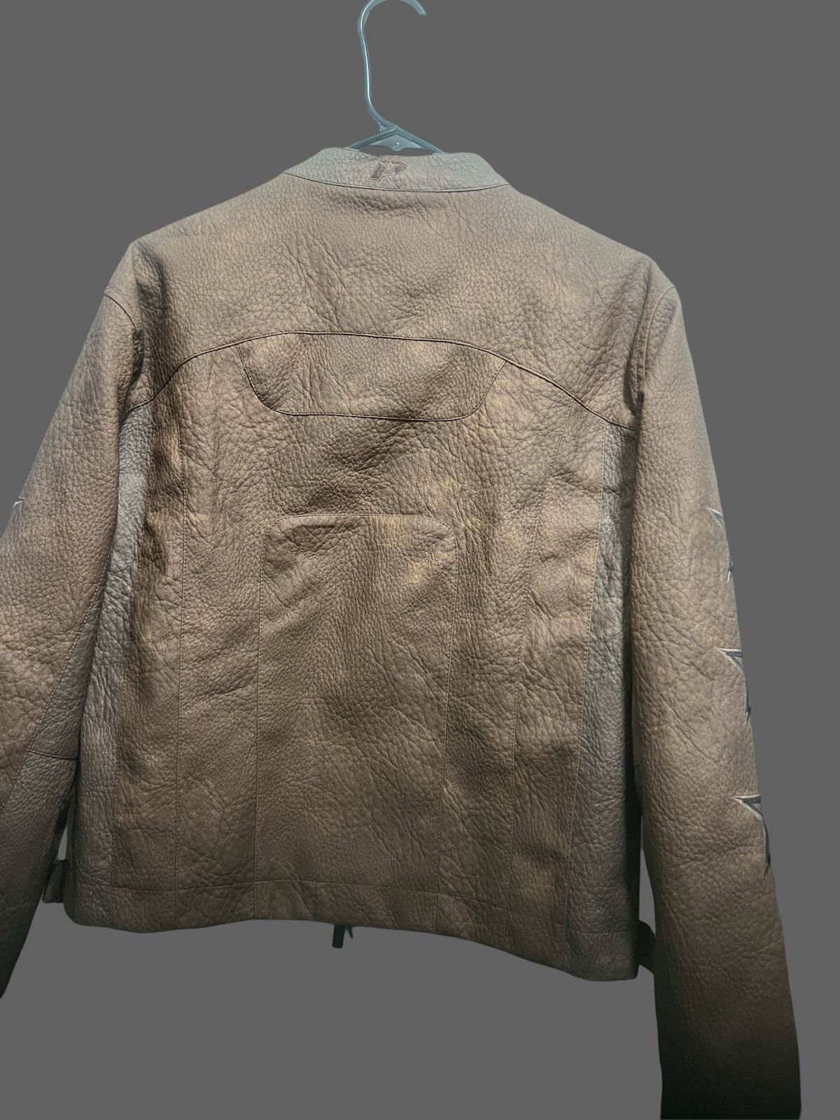 Boohoo PSTAR⭐️ leather MOTTO jacket by GUNNA Size US M / EU 48-50 / 2 - 7 Thumbnail