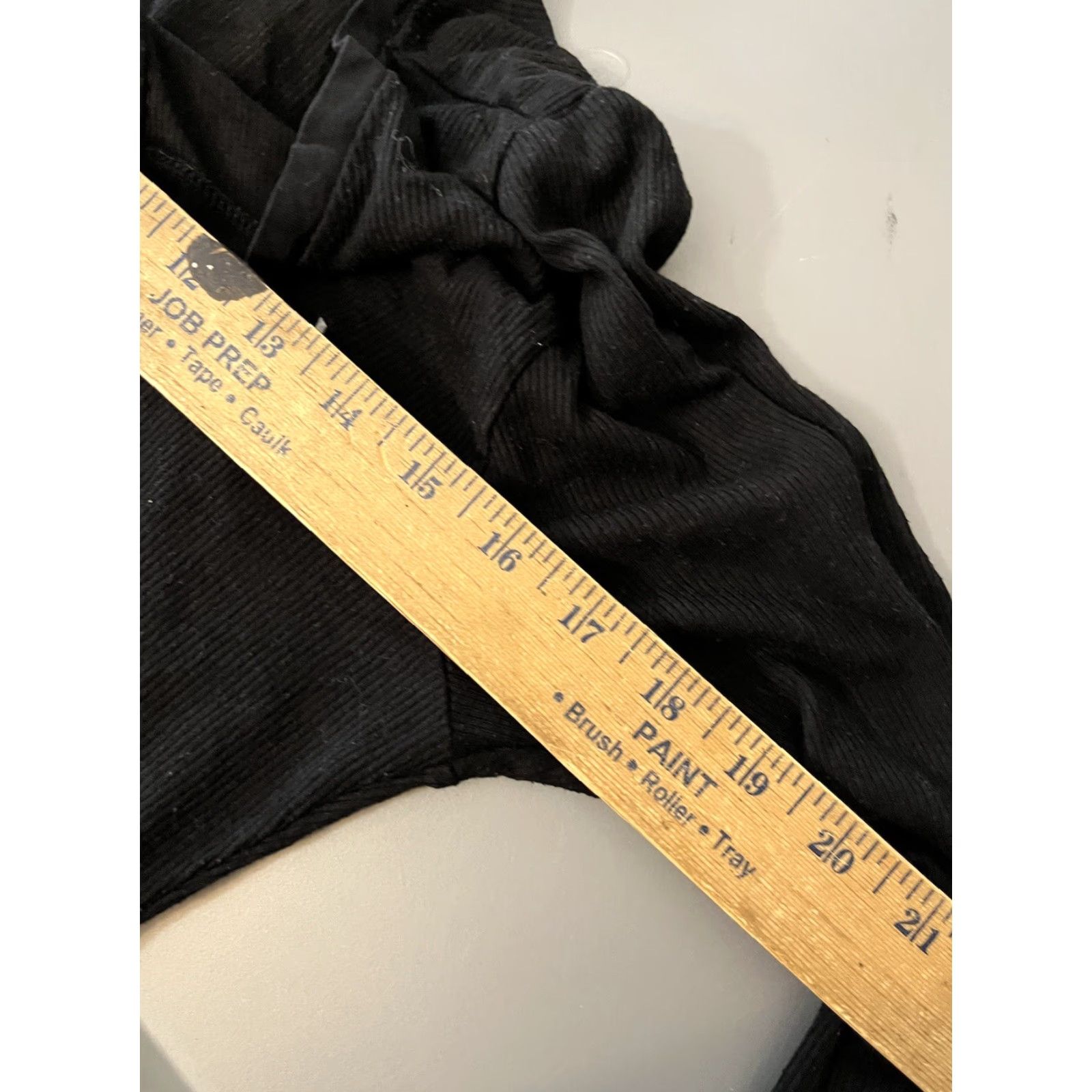 Calvin Klein VINTAGE Calvin Klein Sleep Shirt Women XS Black Henley Long Sleeve Cotton Blend Logo Embroidered Size XS / US 0-2 / IT 36-38 - 5 Thumbnail