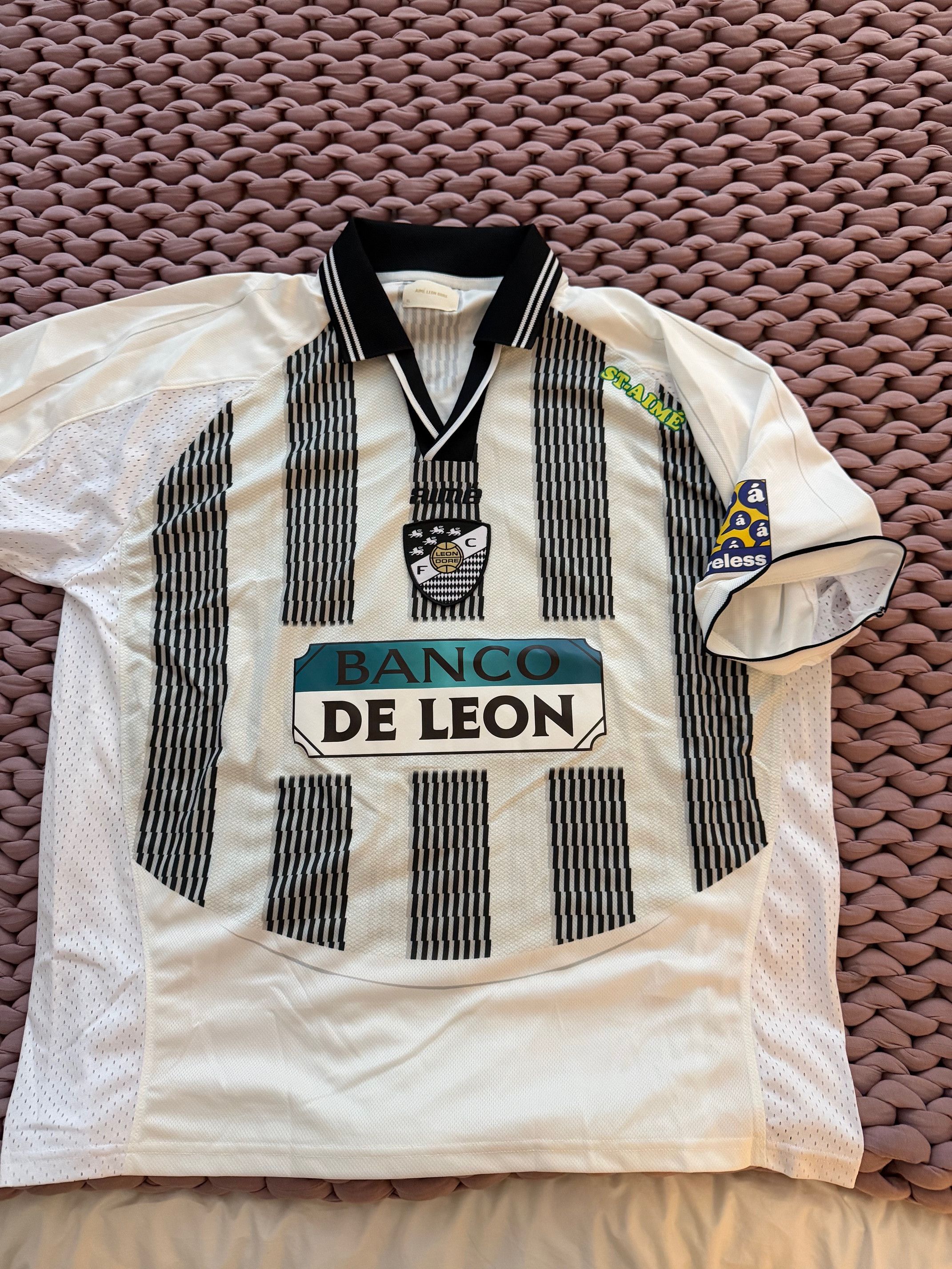 Aime Leon Dore Aime Leon Dore Banco De Leon Soccer Jersey - Size XL Size US XL / EU 56 / 4 - 2 Thumbnail