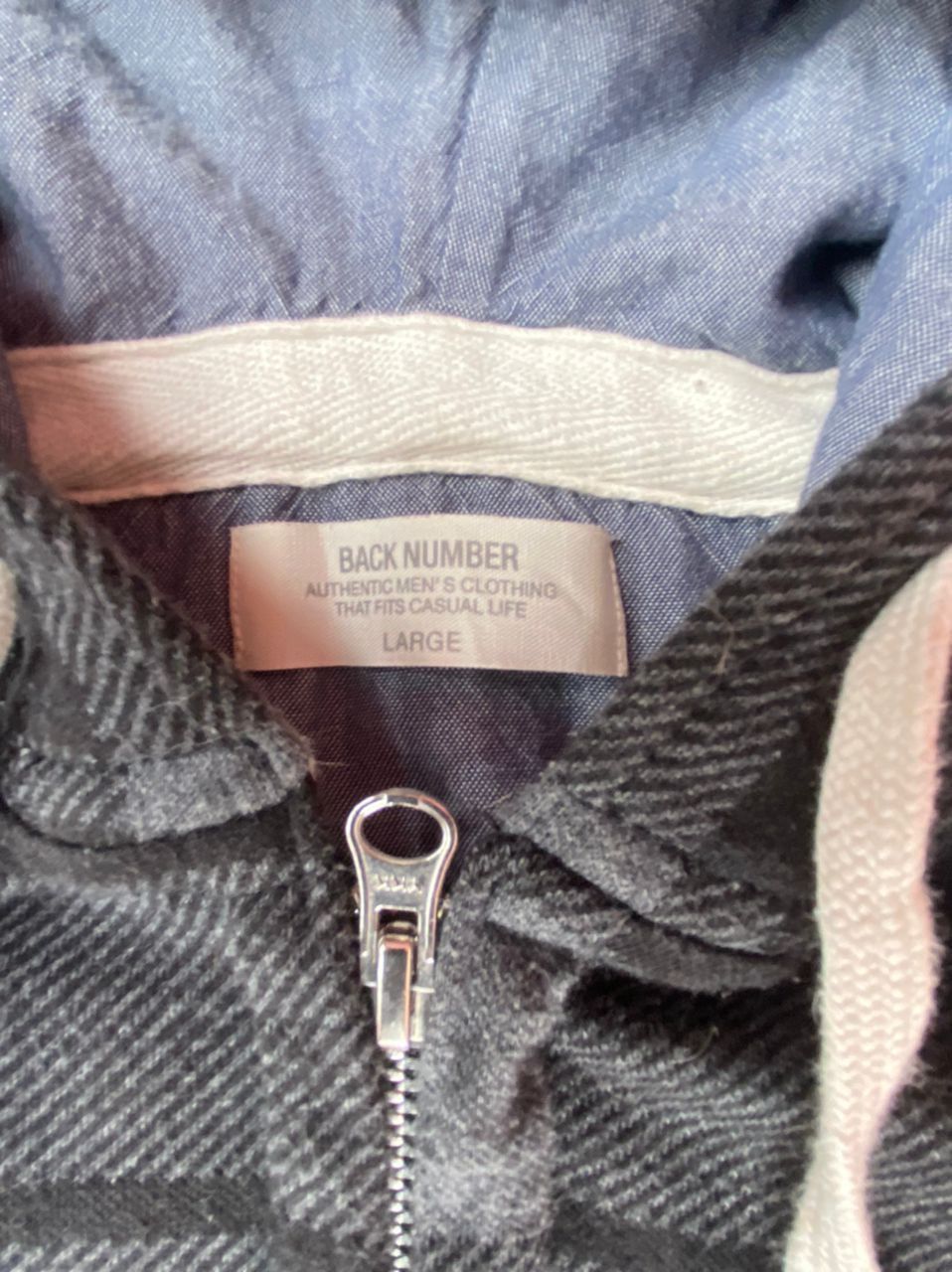 Japanese Brand Back Number Hooded Japan Size US L / EU 52-54 / 3 - 6 Thumbnail