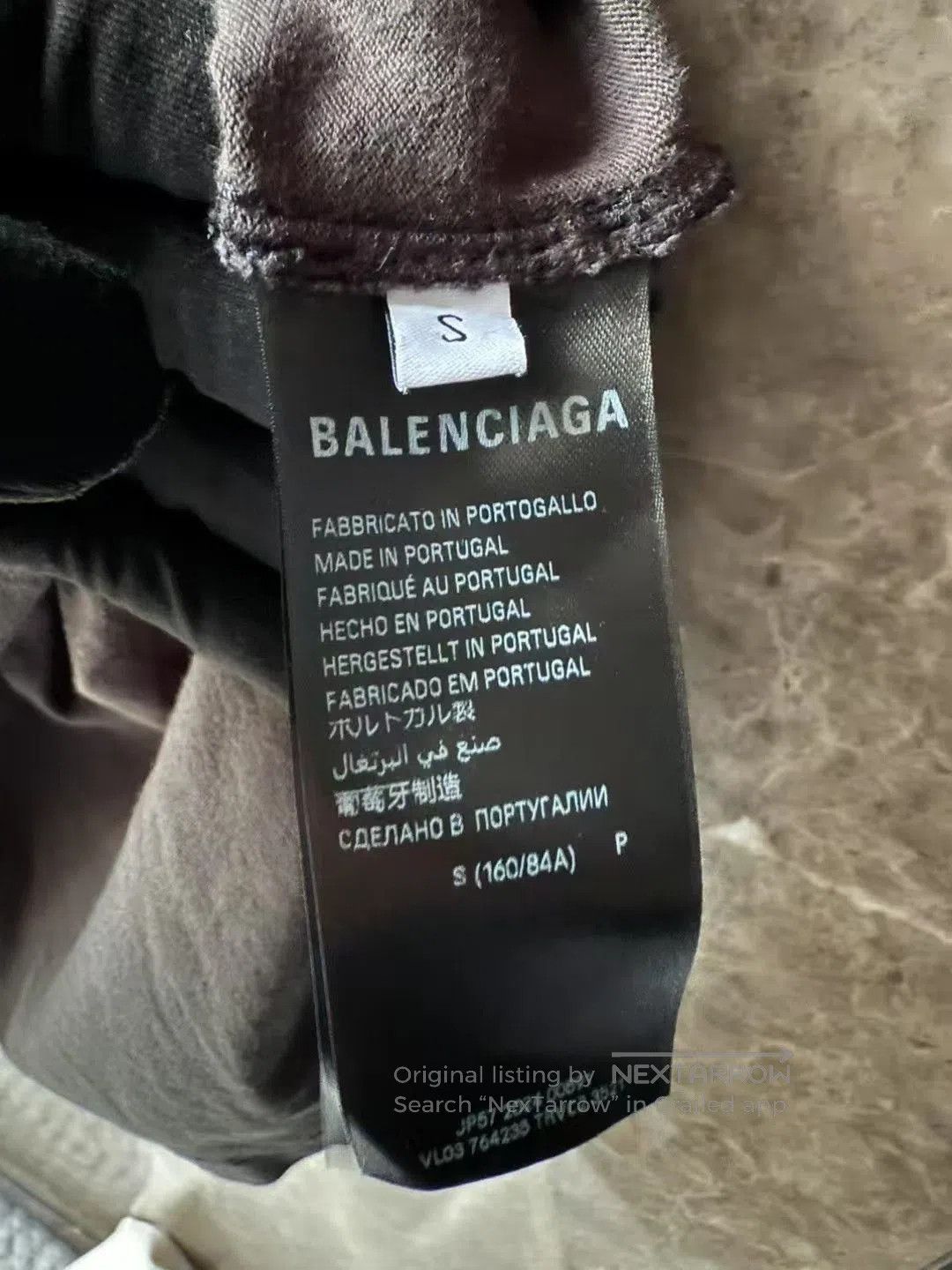 Balenciaga Balenciaga Blue Ring Print Short-Sleeve T-Shirt. Size US S / EU 44-46 / 1 - 5 Thumbnail