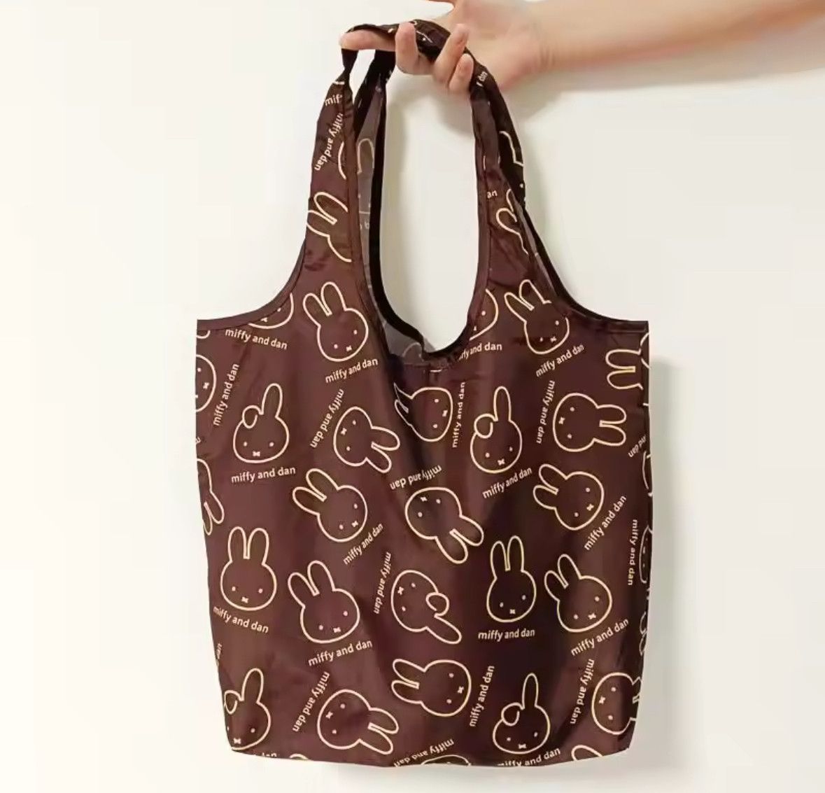 Other Cute Miffy Rabbit Foldable Shopping Tote Bag Kawaii Size ONE SIZE - 5 Thumbnail