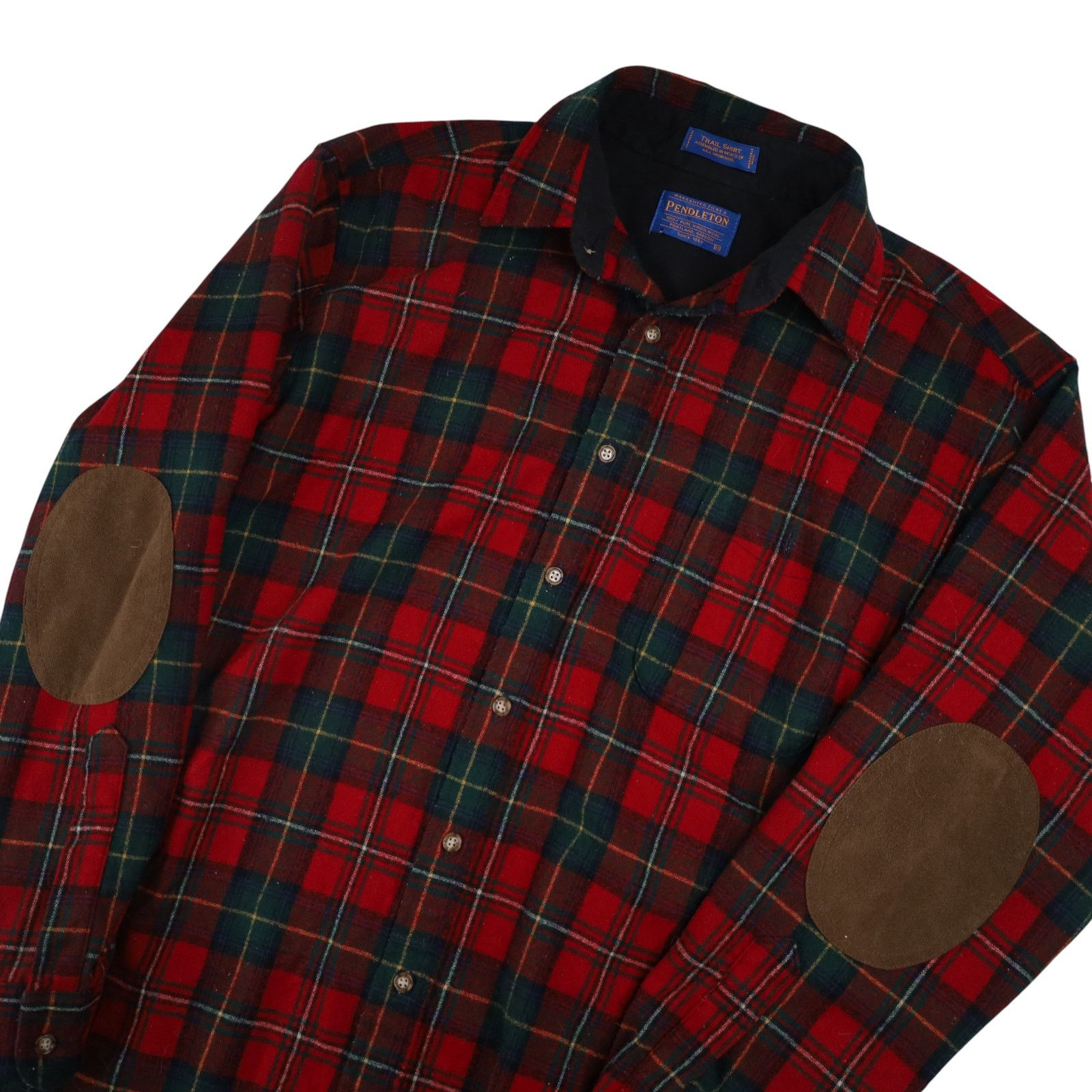 Pendleton × Vintage Pendleton %100 Wool Flannel Boyd Tartan Trail Shirt Size US M / EU 48-50 / 2 - 2 Thumbnail