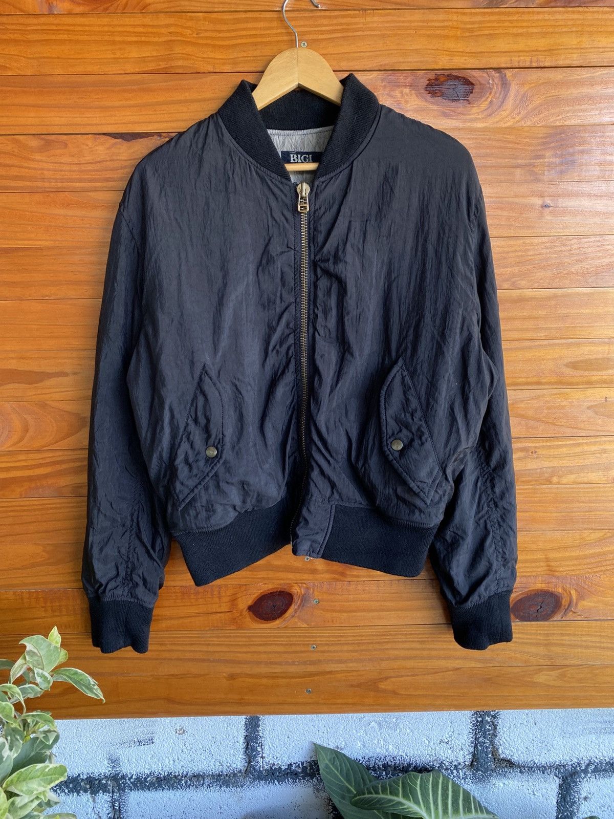 BIGI Vintage 1980s BIGI World Series Baseball Bomber Jacket Size US M / EU 48-50 / 2 - 3 Thumbnail