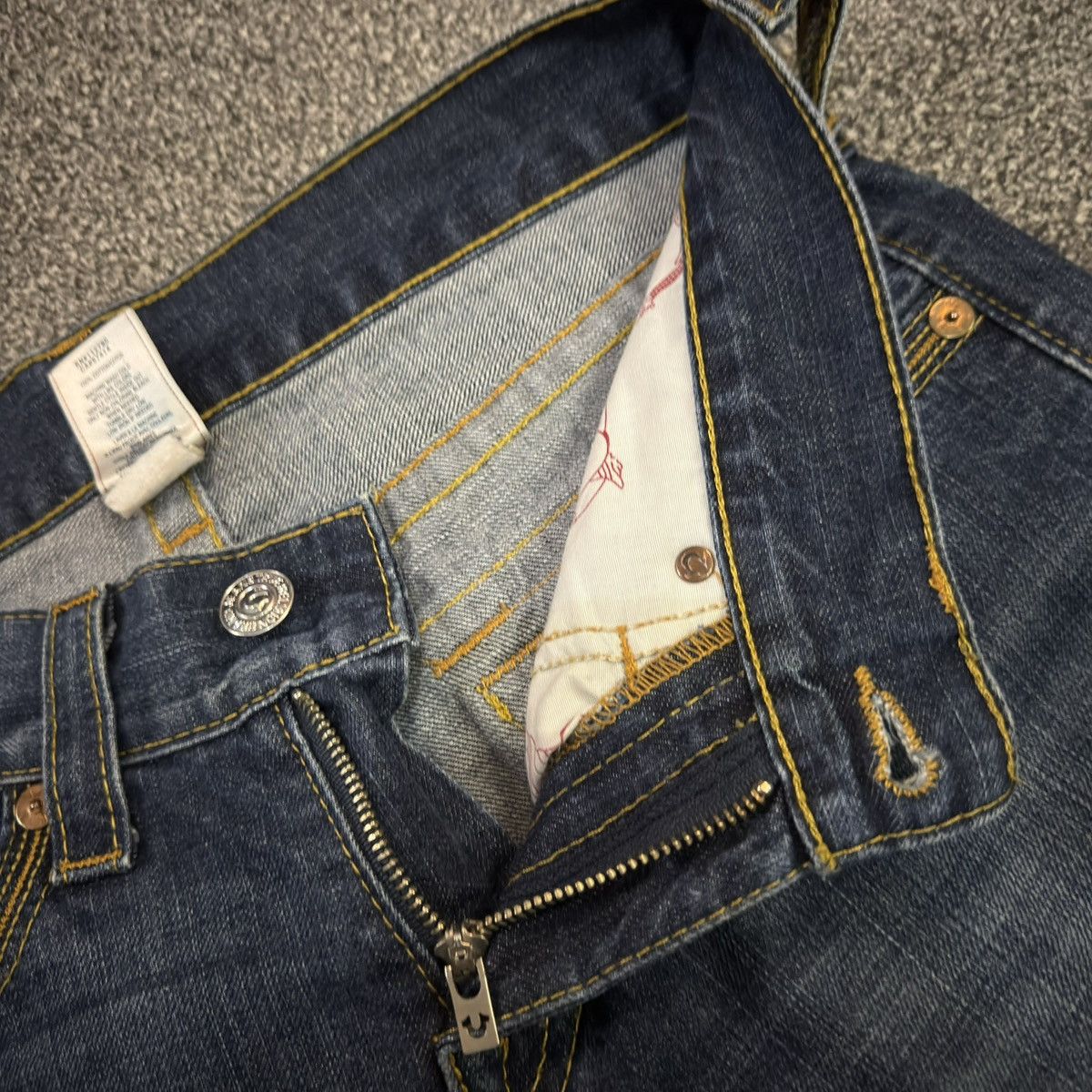 Hysteric Glamour 🔥🇺🇸 True Religion Slim Wash Denim W30 Size US 30 / EU 46 - 15 Thumbnail