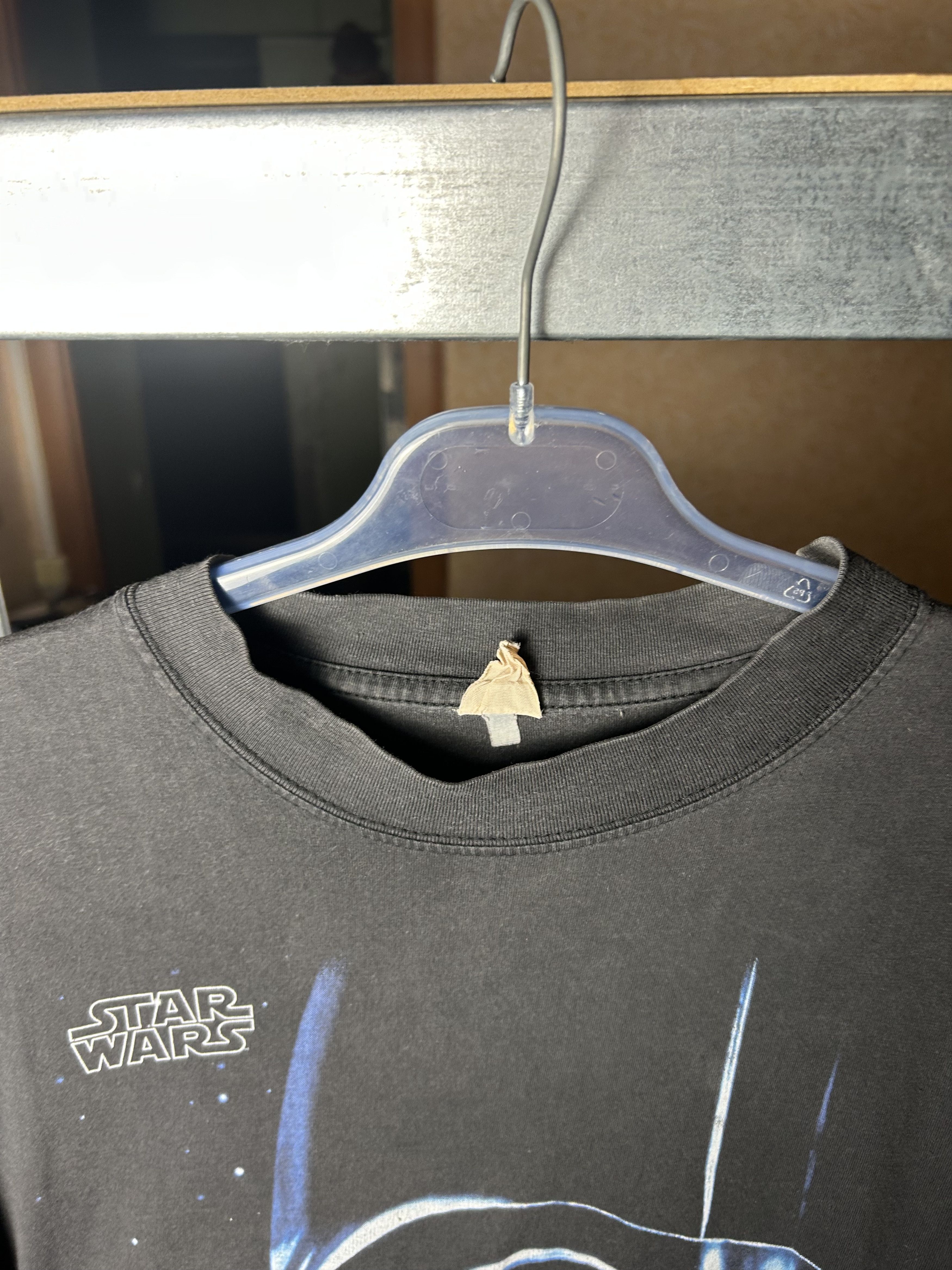 Vintage Vintage 90s Star Wars Movie Darth Vader T-shirt Size US L / EU 52-54 / 3 - 6 Thumbnail
