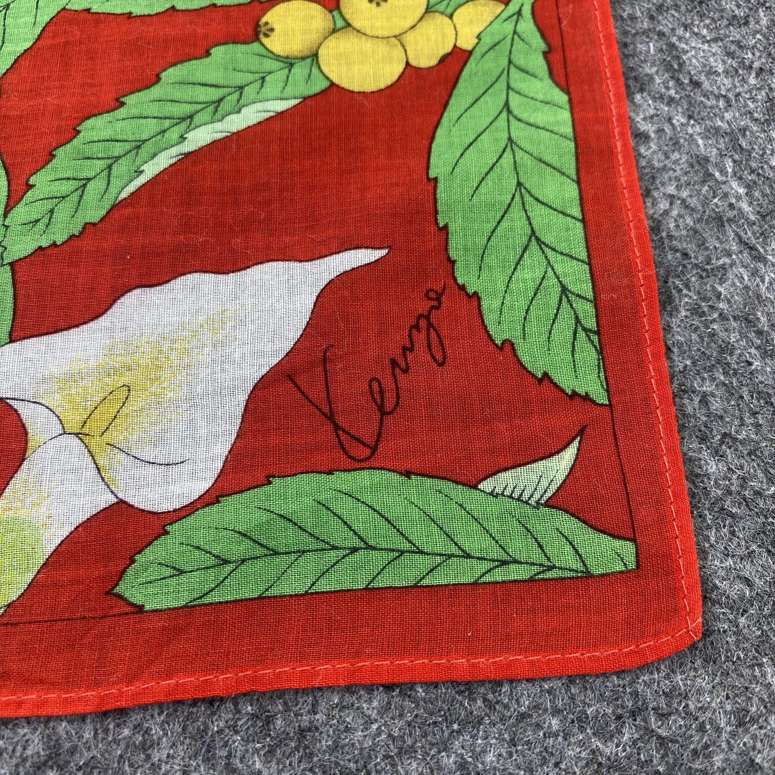 Kenzo Kenzo Handkerchief Neckerchief Bandana-B1825 Size ONE SIZE - 7 Thumbnail