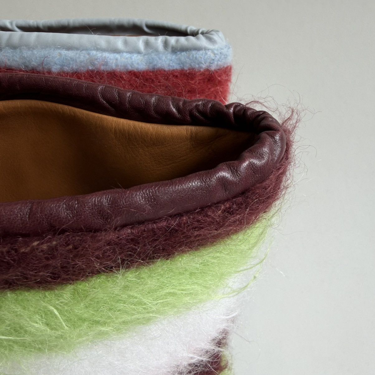 Marni Sample Striped Mohair Engineer Boots Size US 10 / EU 43 - 16 Thumbnail