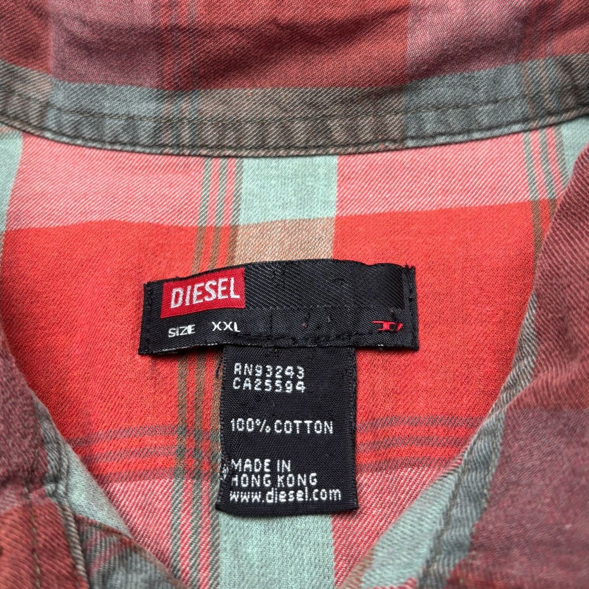 Diesel Vintage Diesel Pearl Snap Men's 2XL Nouseva 70 Kaamos 67 Size US XXL / EU 58 / 5 - 5 Thumbnail