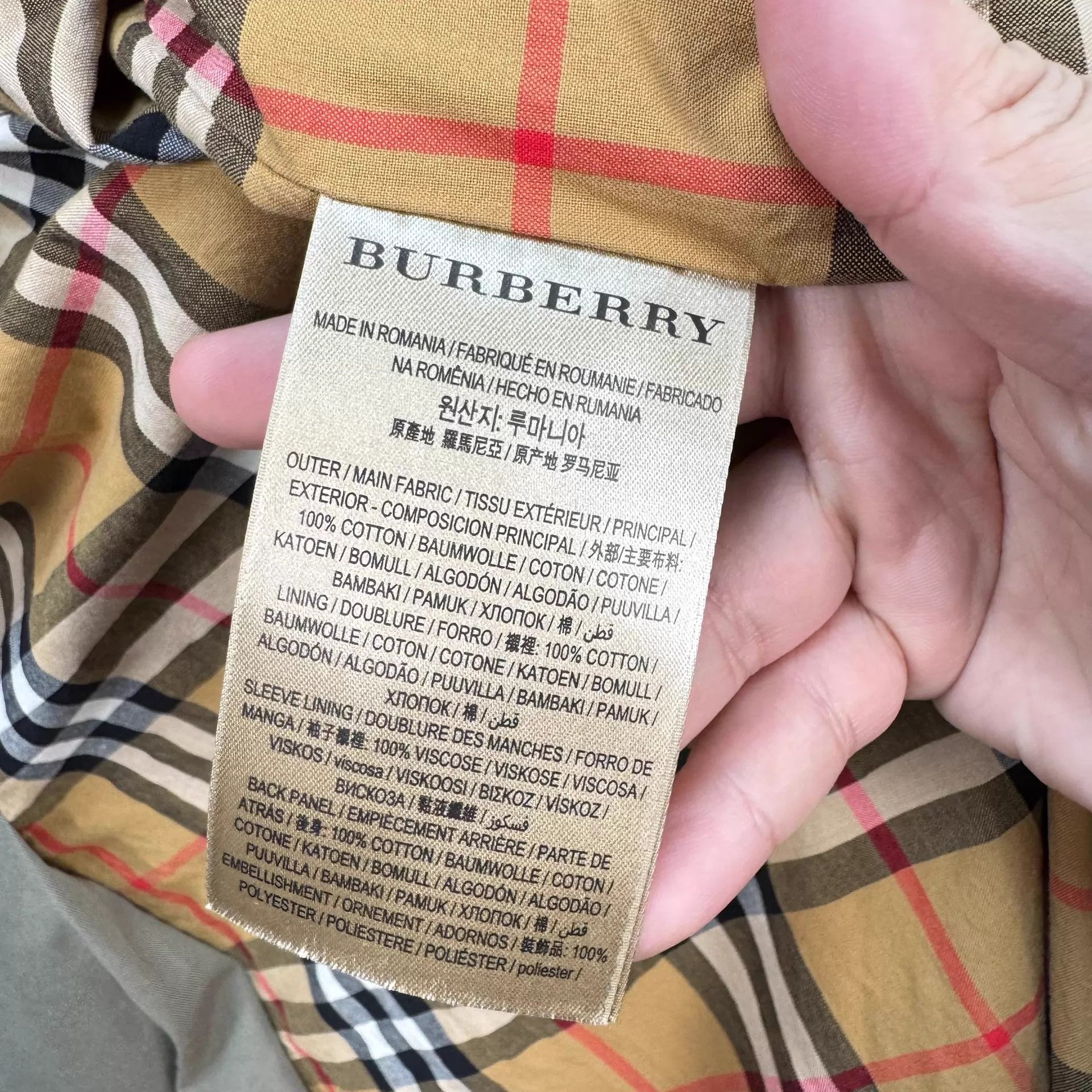 Burberry Burberry DB Check Lining Overcoat 46 98 New Size US S / EU 44-46 / 1 - 8 Thumbnail