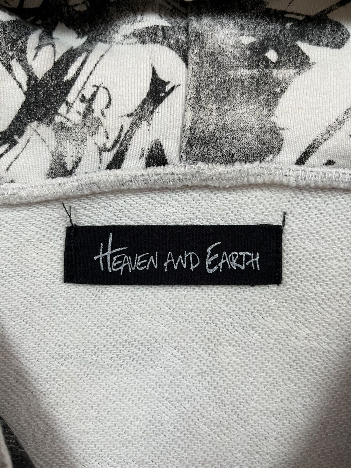 Japanese Brand Heaven and earth skull zip hoodie Size US M / EU 48-50 / 2 - 10 Thumbnail