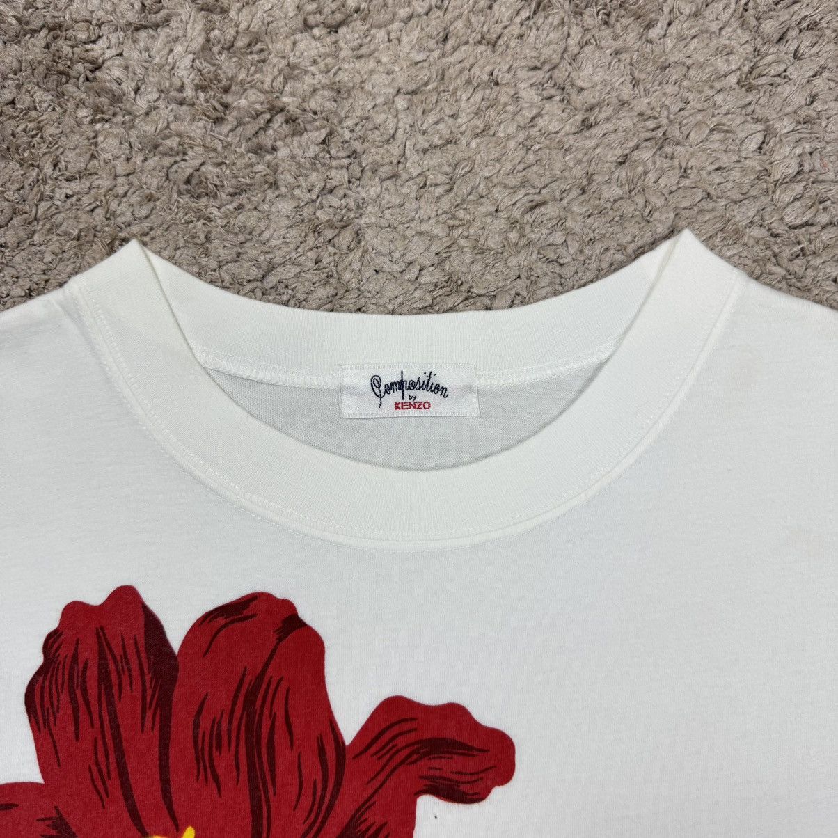 Composition by Kenzo Composition By Kenzo Flowers Art T-shirt Size US M / EU 48-50 / 2 - 6 Thumbnail