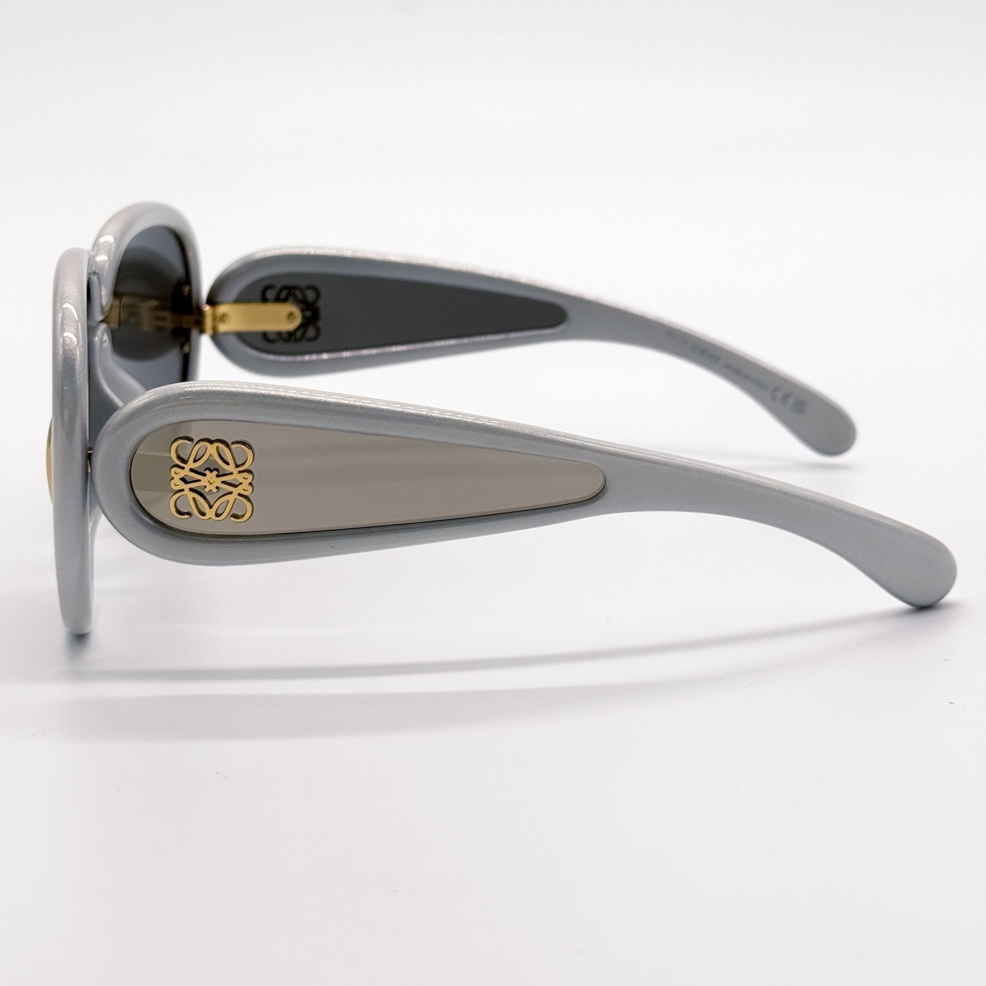 Loewe NEW LOEWE SUNGLASSES LW40132I 24C GRAY MASK UNISEX EYEWEAR L Size ONE SIZE - 7 Thumbnail