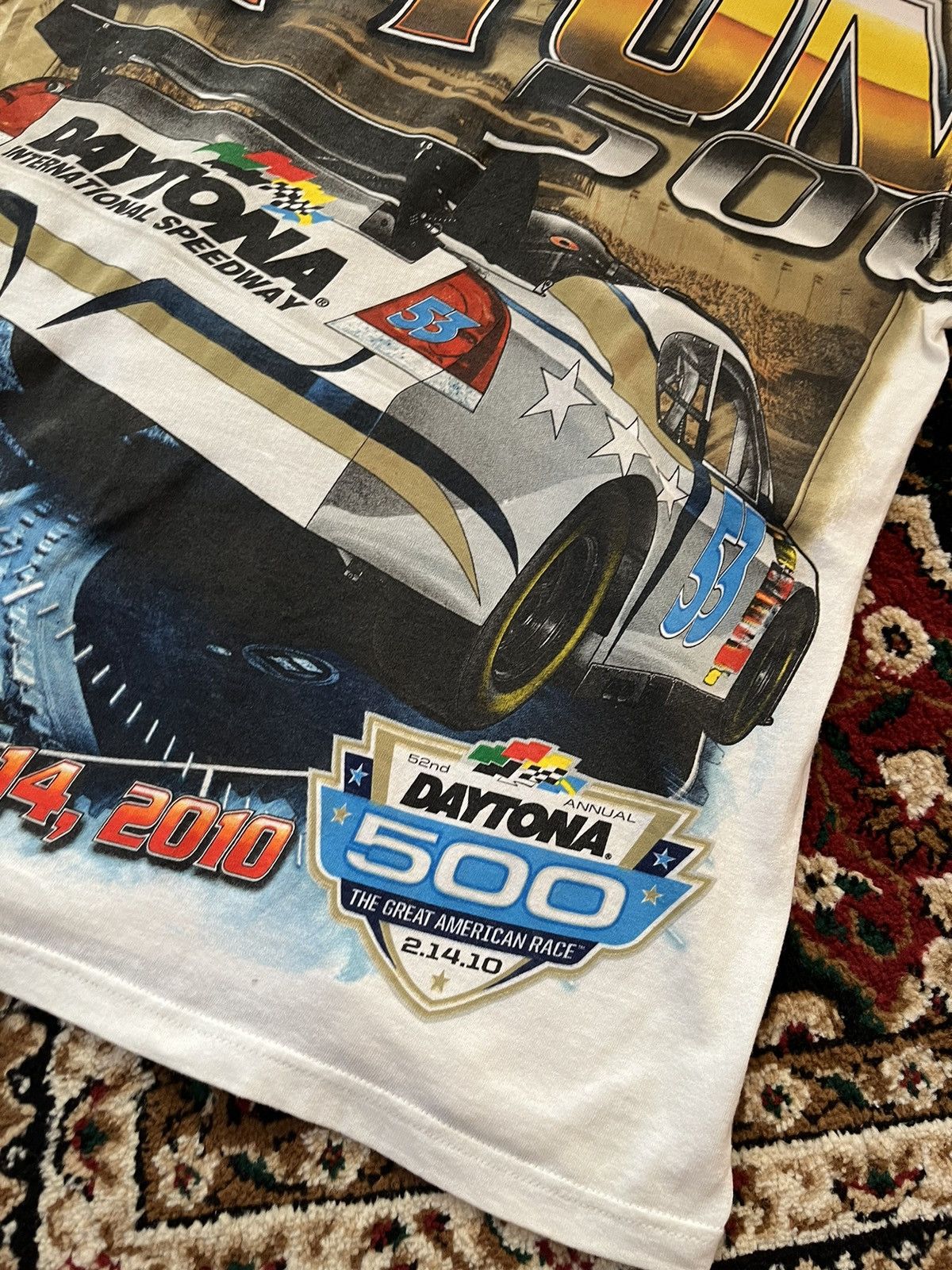 Daytona × NASCAR 2010 AOP Nascar Daytona 500 The Great America Race Size US M / EU 48-50 / 2 - 5 Thumbnail