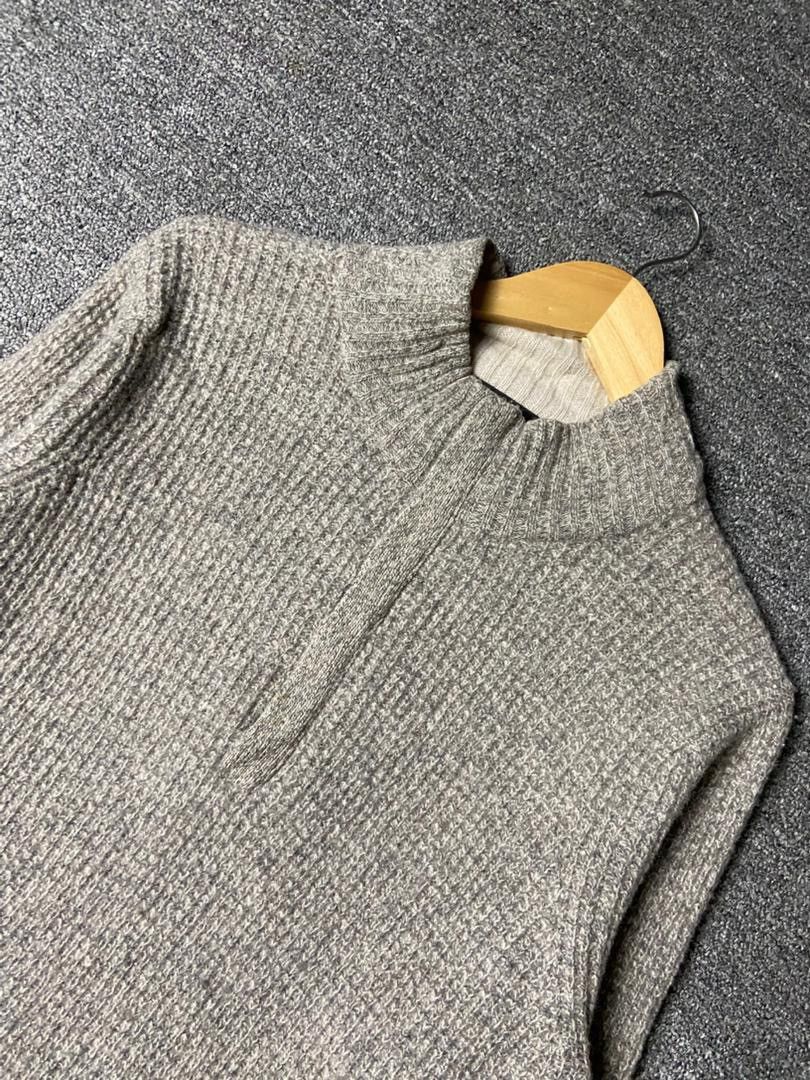 Japanese Brand 23 Homme Half Zip Knit Sweater (174) Size US XXS / EU 40 - 7 Thumbnail