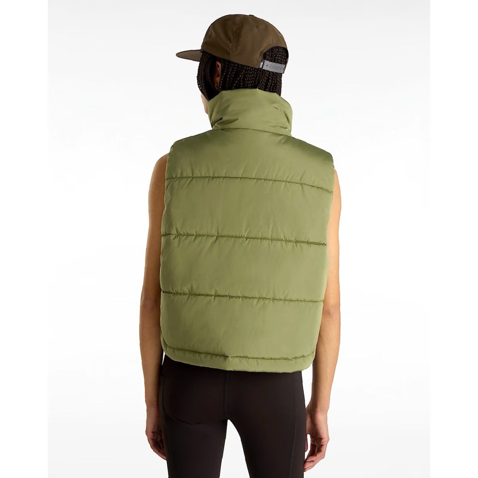Vans VANS MTE Foundry Vest Womens XL Olive Green Jacket Quilted Dupont Sorona Fill Size XL / US 12-14 / IT 48-50 - 4 Thumbnail
