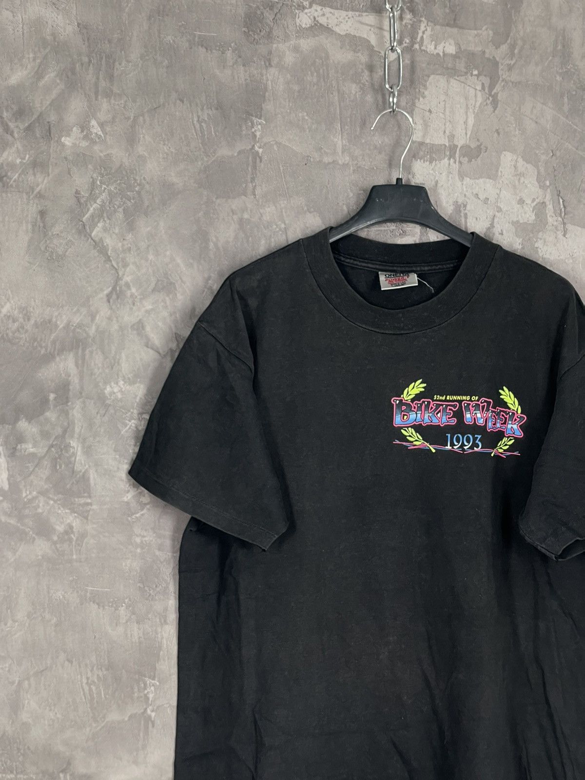 Band Tees Crazy Vintage Y2K Daytona Bike Week Girl Grunge Punk Tee Size US L / EU 52-54 / 3 - 4 Thumbnail