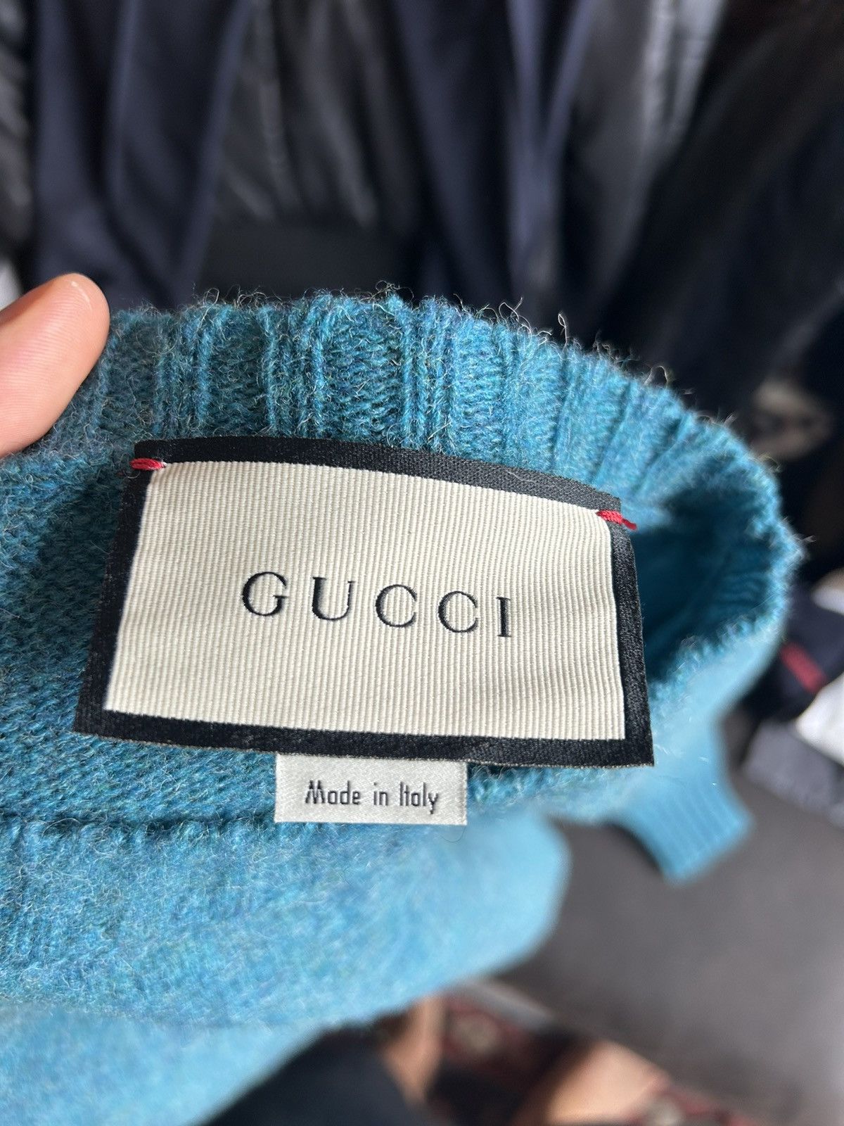 Gucci Gucci Teal Wool Sweater - Size XS Size US XS / EU 42 / 0 - 11 Thumbnail