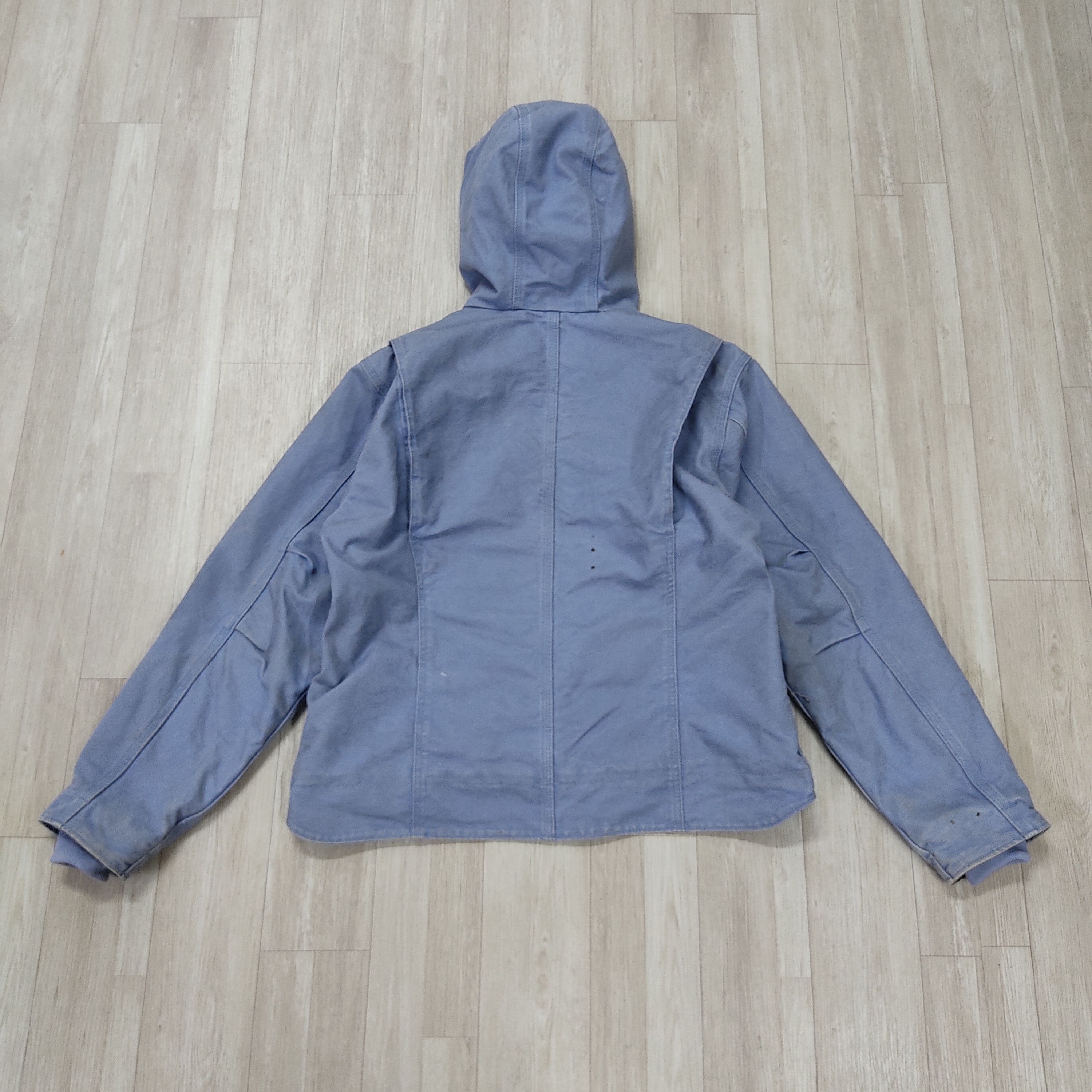 Carhartt CARHARTT Sherpa Lined Cropped Zipper Hooded Jacket Size L / US 10 / IT 46 - 16 Thumbnail