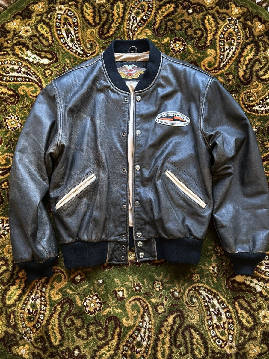 Harley Davidson Vintage Harley Davidson USA Pride Leather Jacket Vietnam 🇻🇳 Size US M / EU 48-50 / 2 - 3 Thumbnail